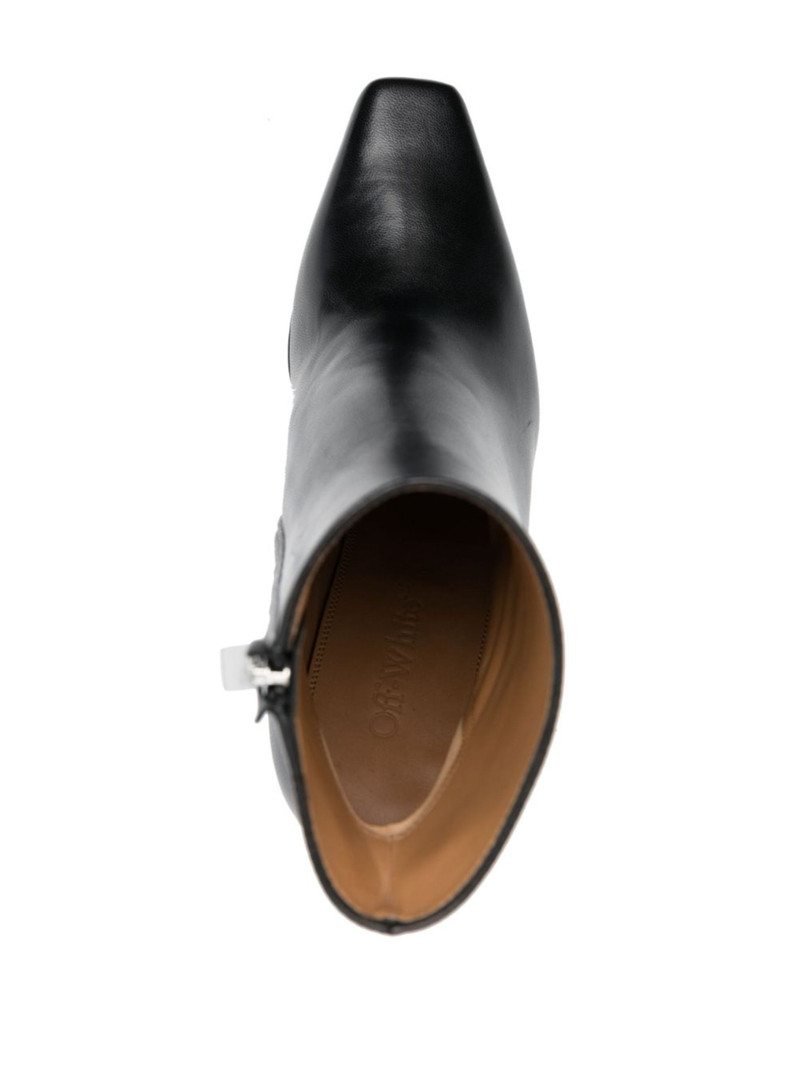 Allen 100mm leather ankle boots 4