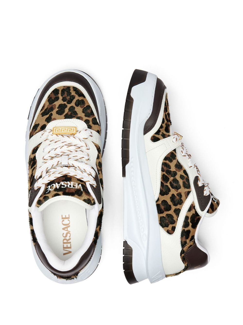 Odissea leopard-print sneakers - 3