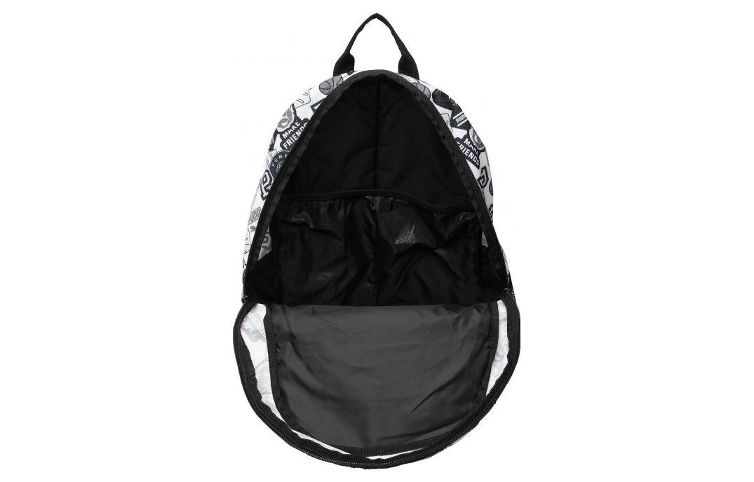 PUMA Academy Backpack 'White Black Grey' 077301-12 - 4