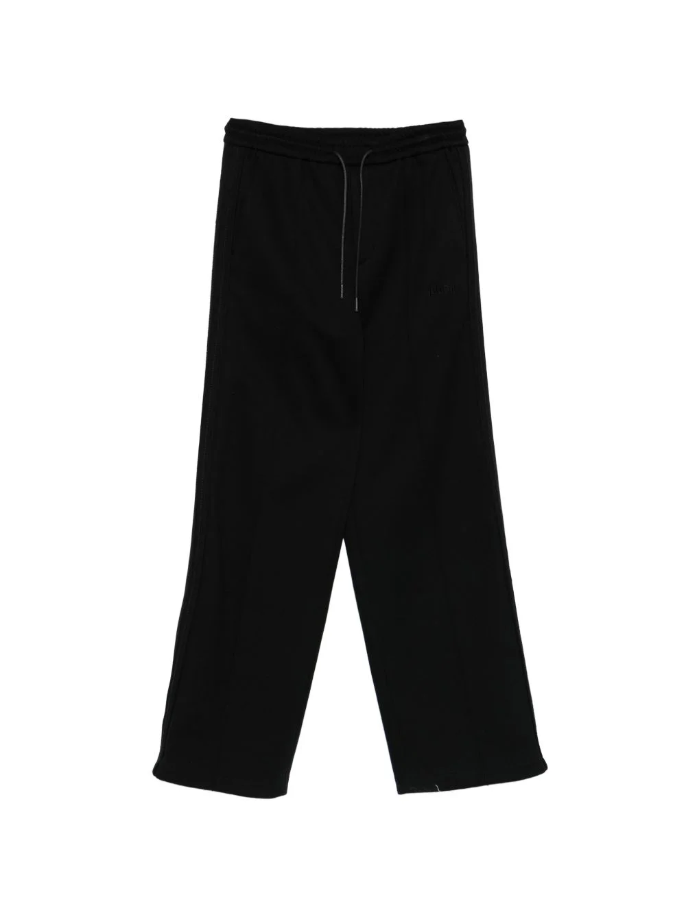 drawstring track pants - 1