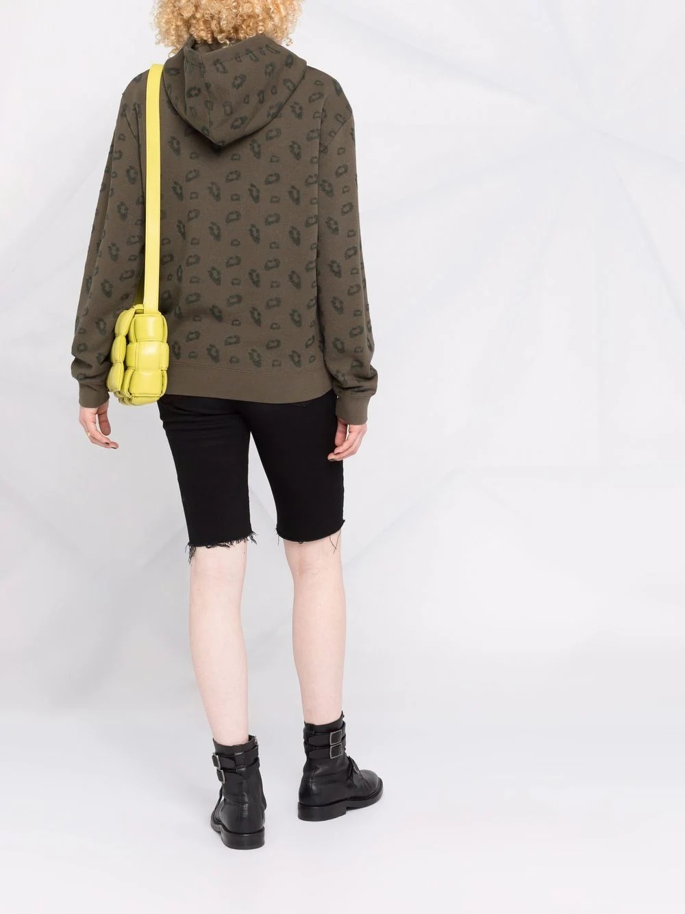 logo-print long-sleeve hoodie - 4