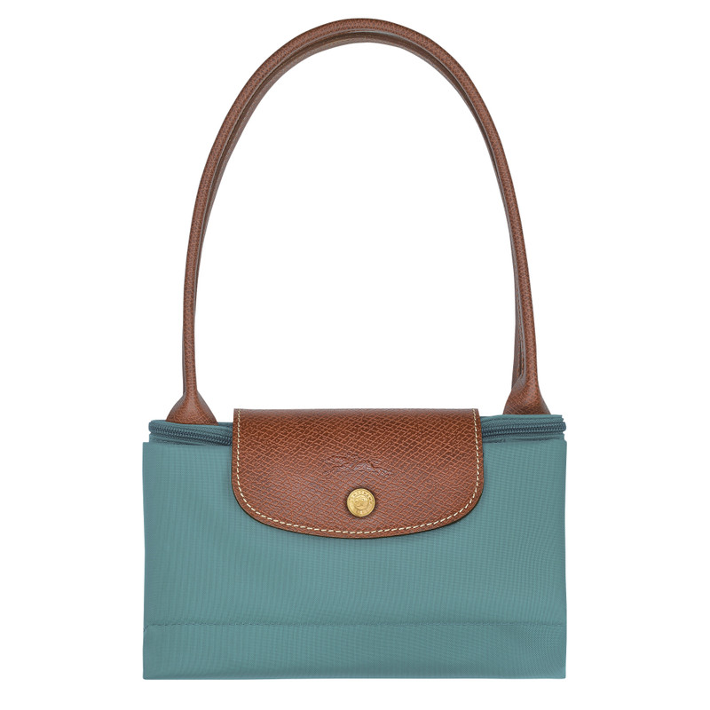 Le Pliage Original M Tote bag Eucalyptus - Recycled canvas 6