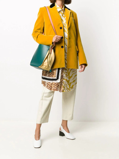 Marni Gusset colour-block bucket bag outlook