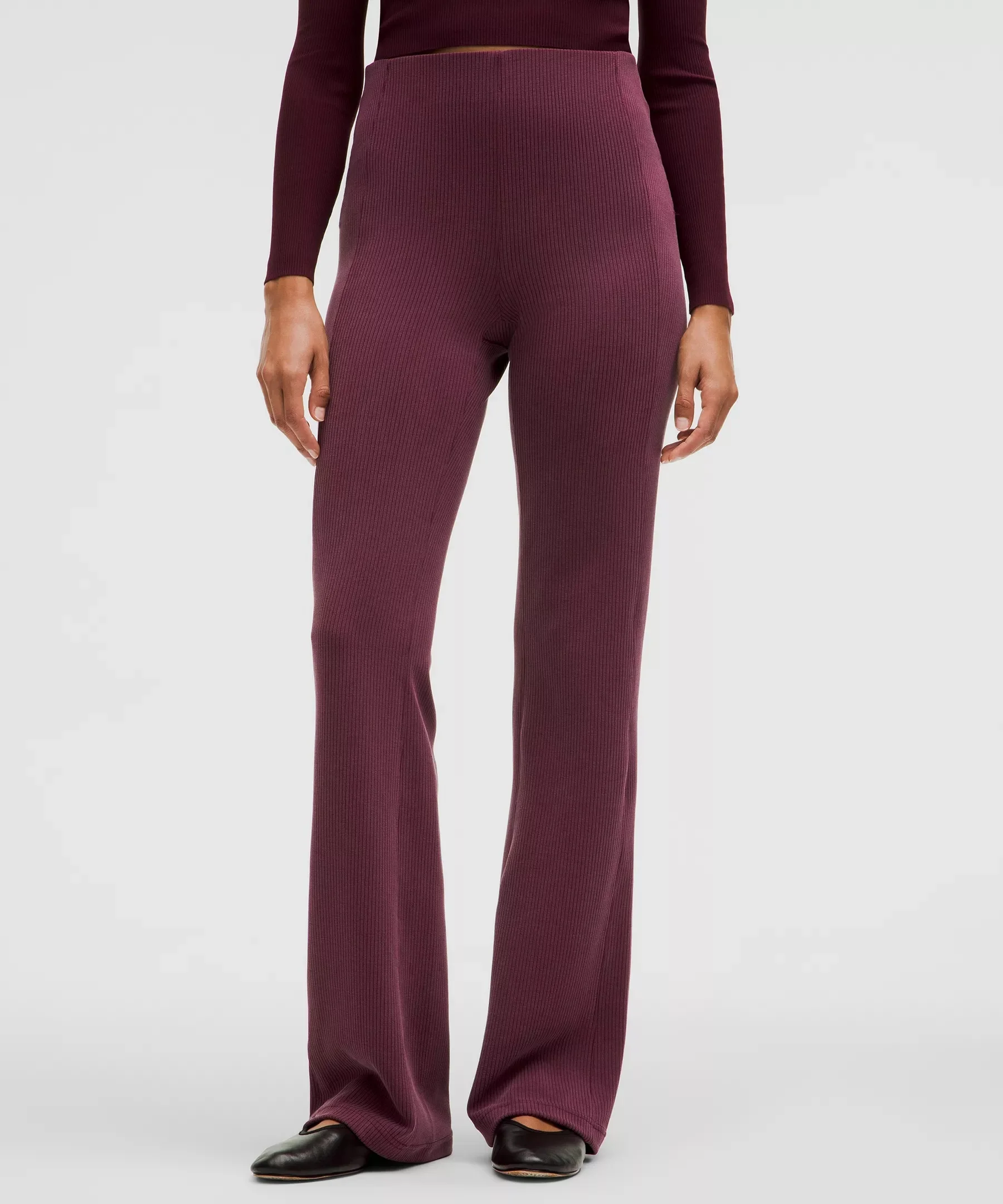 Ribbed Softstreme Flared Pant *Regular - 1
