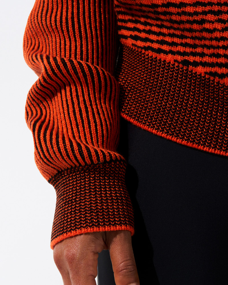 Star Merino Wool Turtleneck Sweater 5