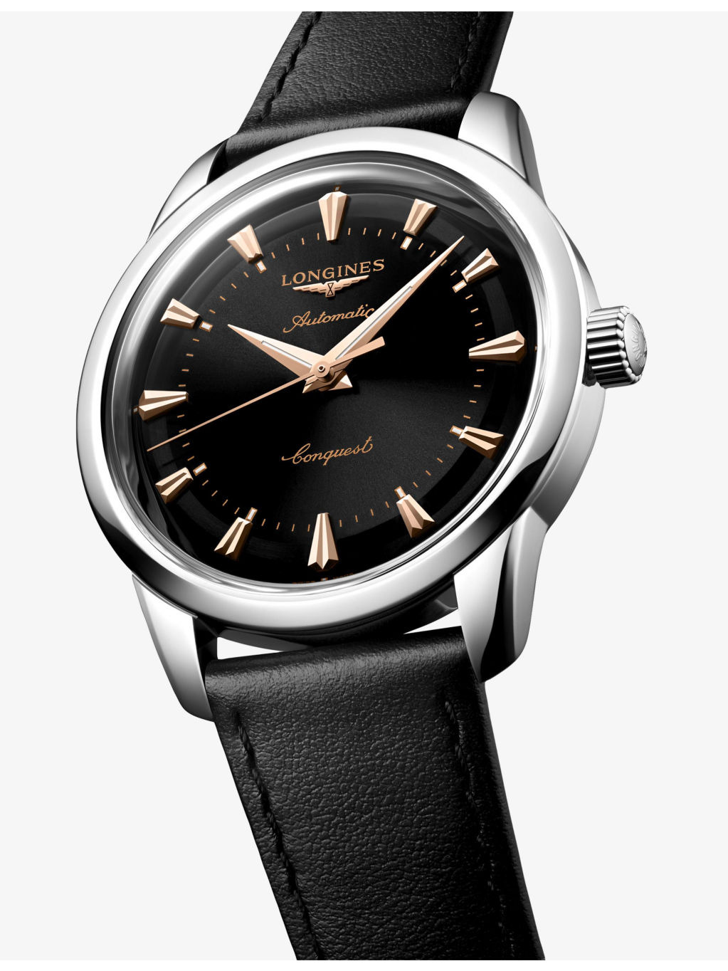 L1.650.4.52.2 Conquest Heritage Stainless-Steel Automatic Watch - 2