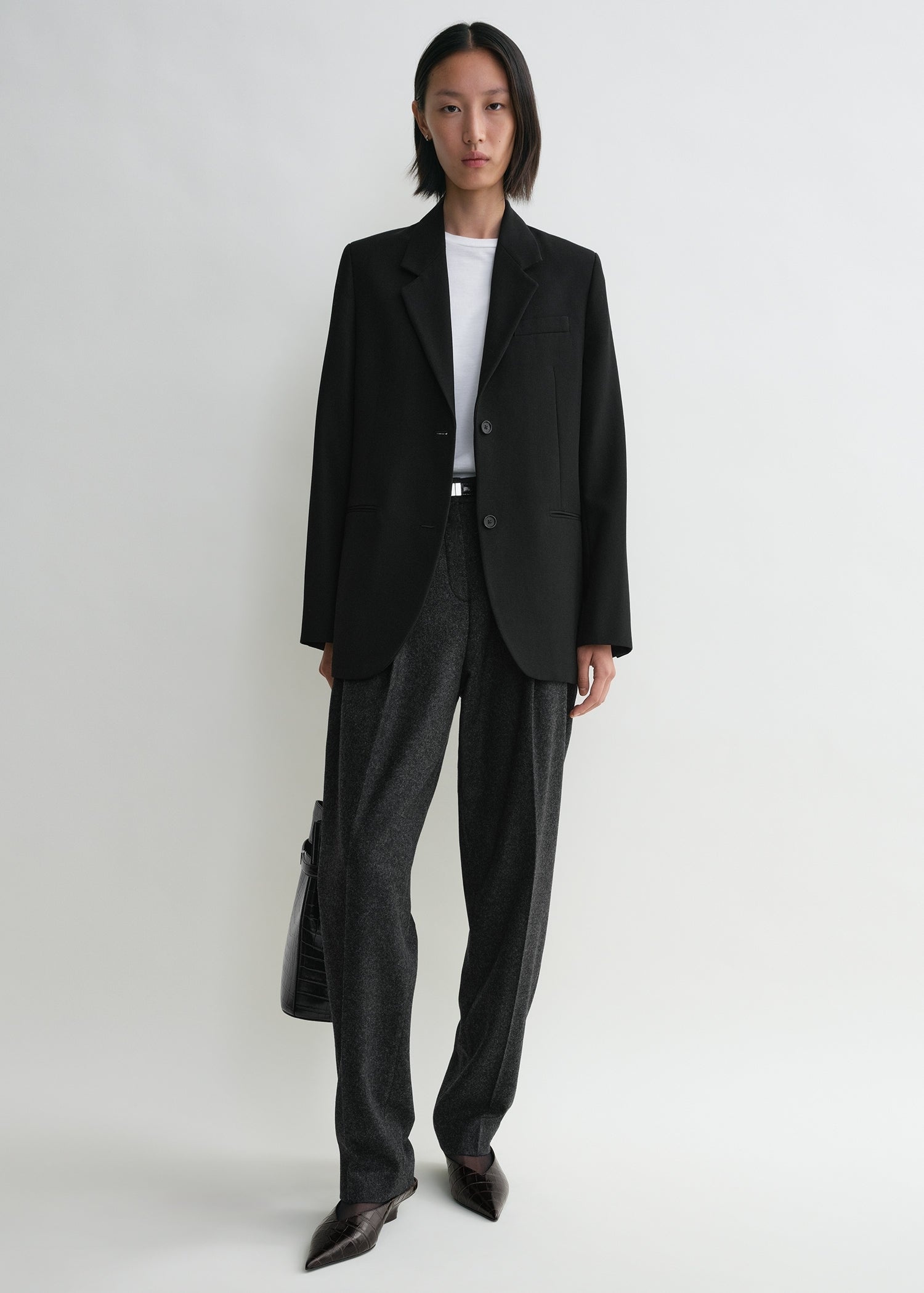 Tailored suit jacket black - 2