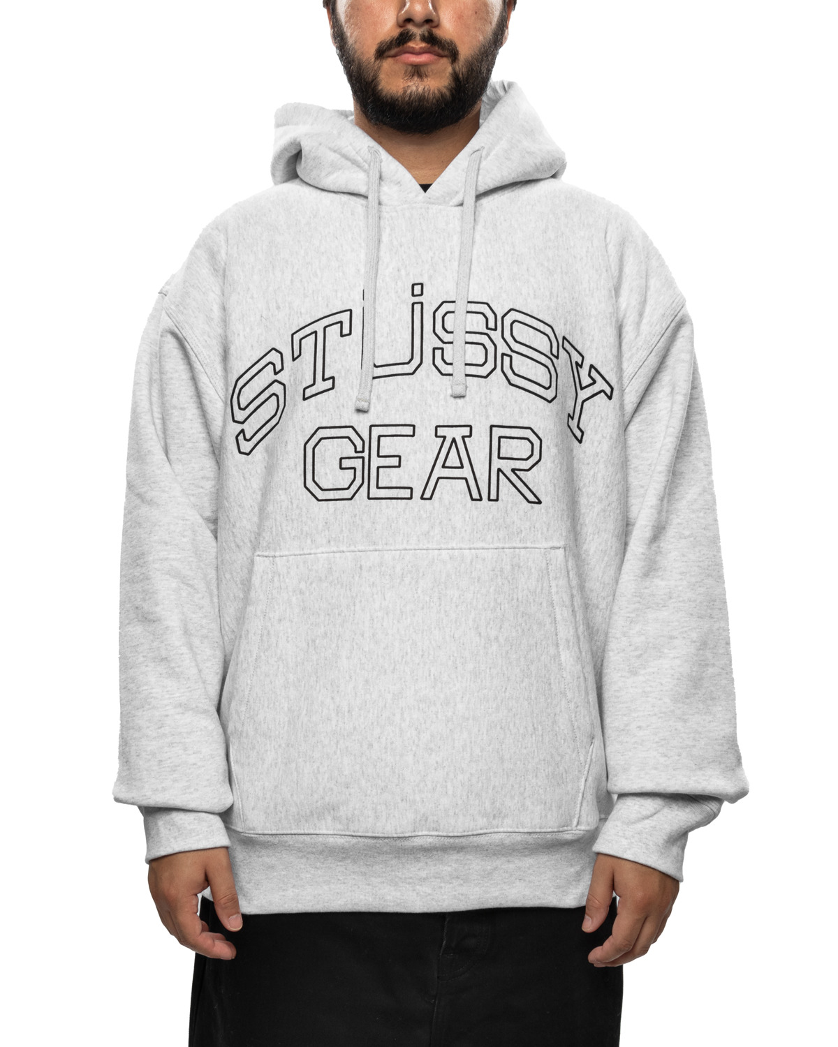 ★送料・関税込★Stussy★TOUGH GEAR HOODIE★ASH HEATHER★ Stüssy Gear Hoodie Ash Heather | likelihood | REVERSIBLE