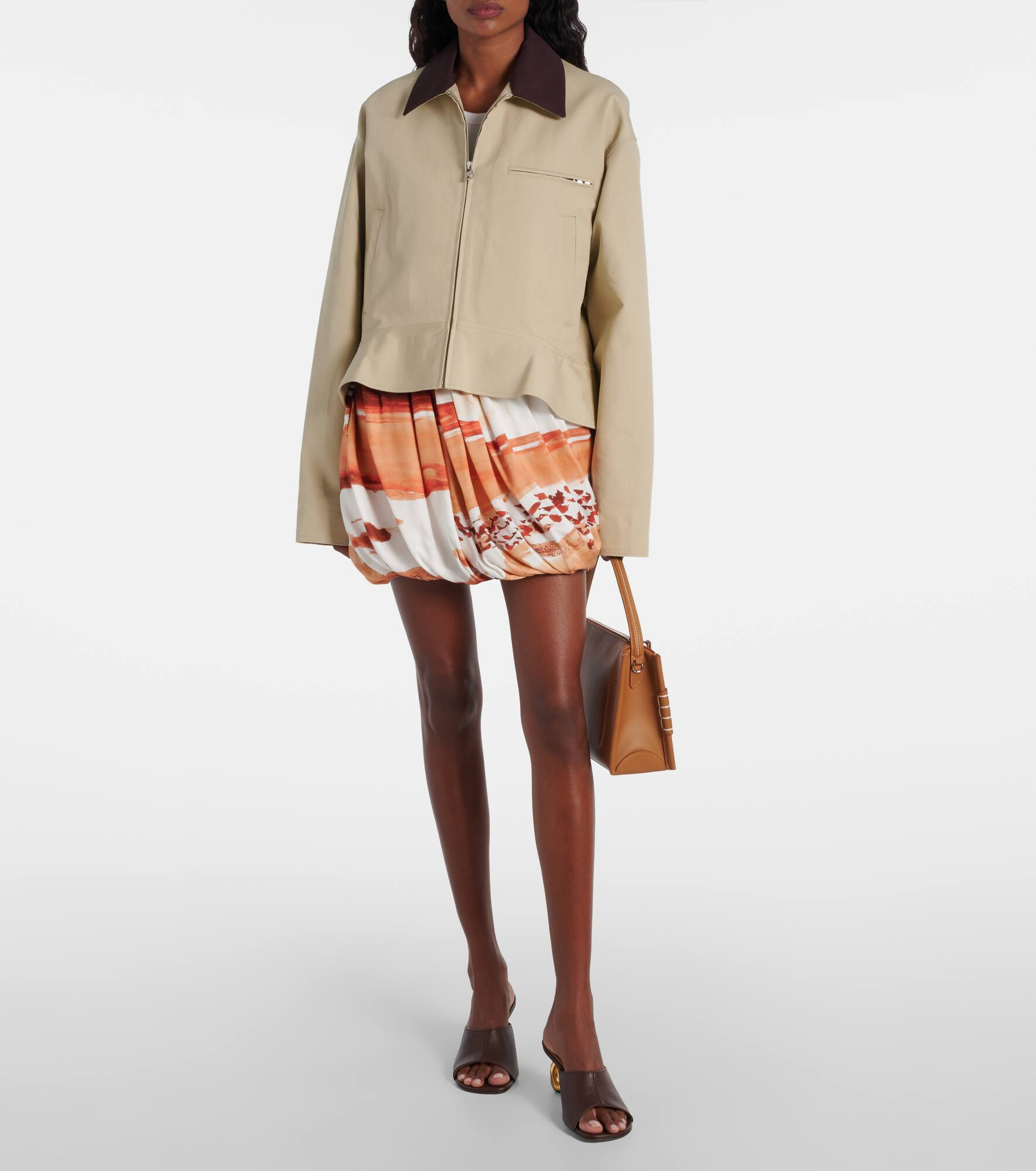 Stitch leather mules - 3