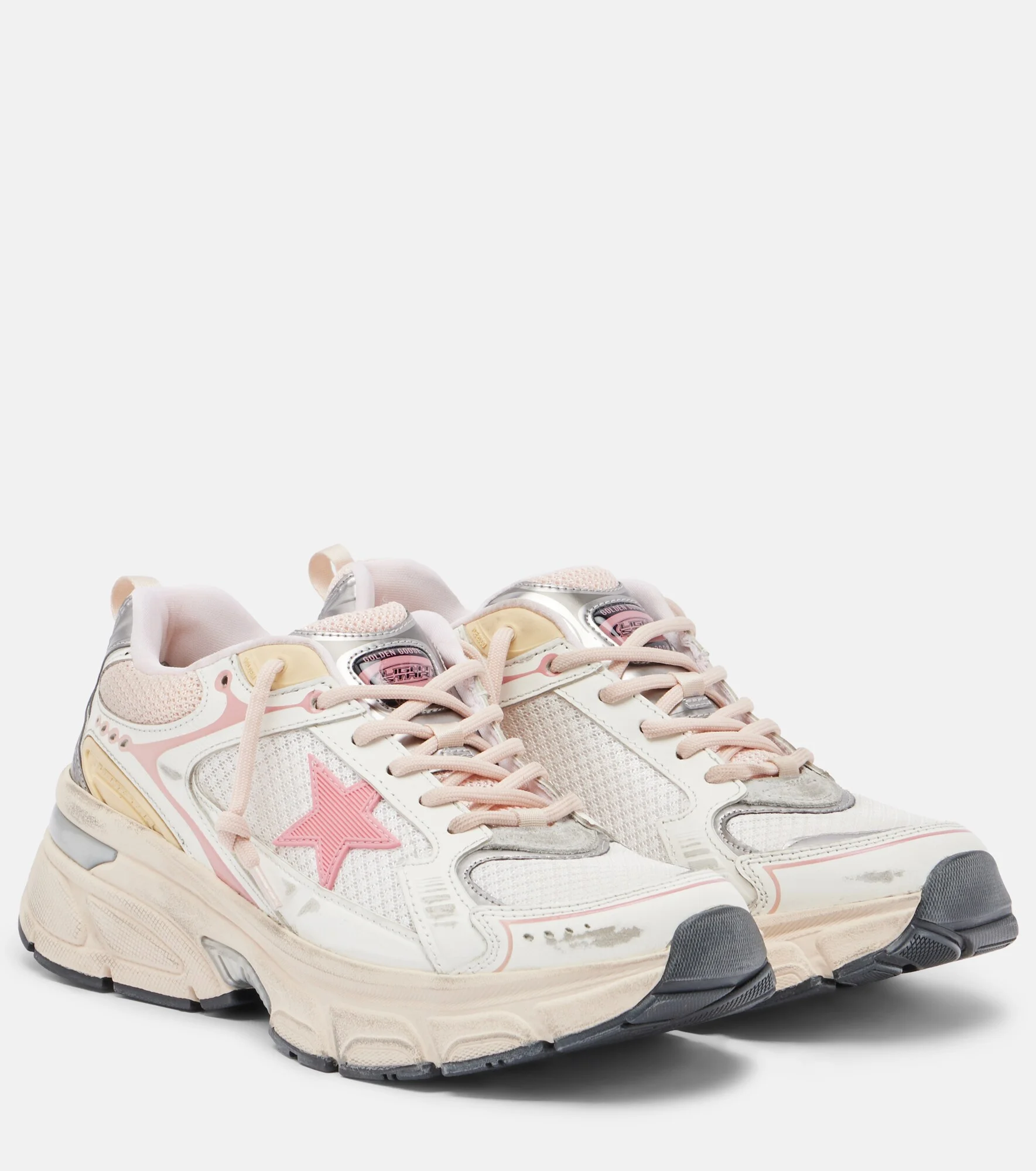 Lightstar leather-trimmed sneakers - 1