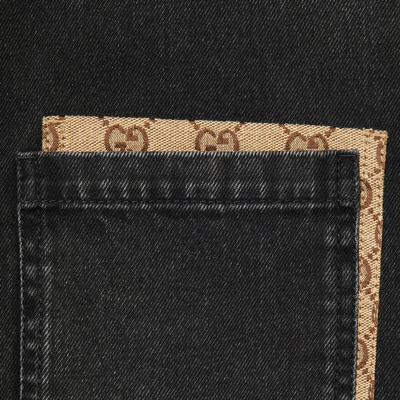 Washed cotton denim shirt 5
