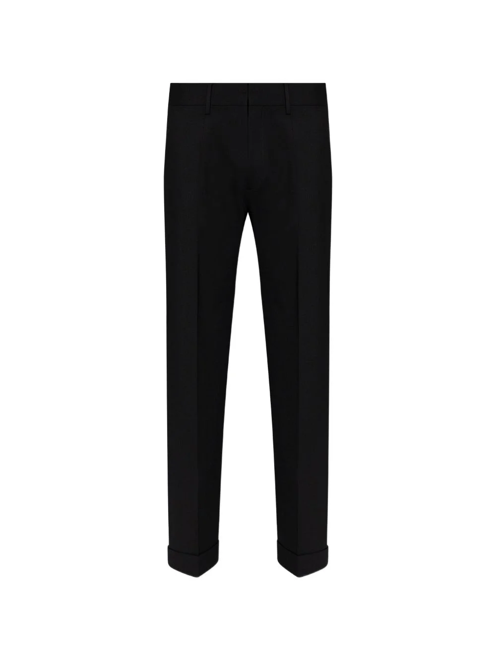 belt-loops tailored trousers - 1