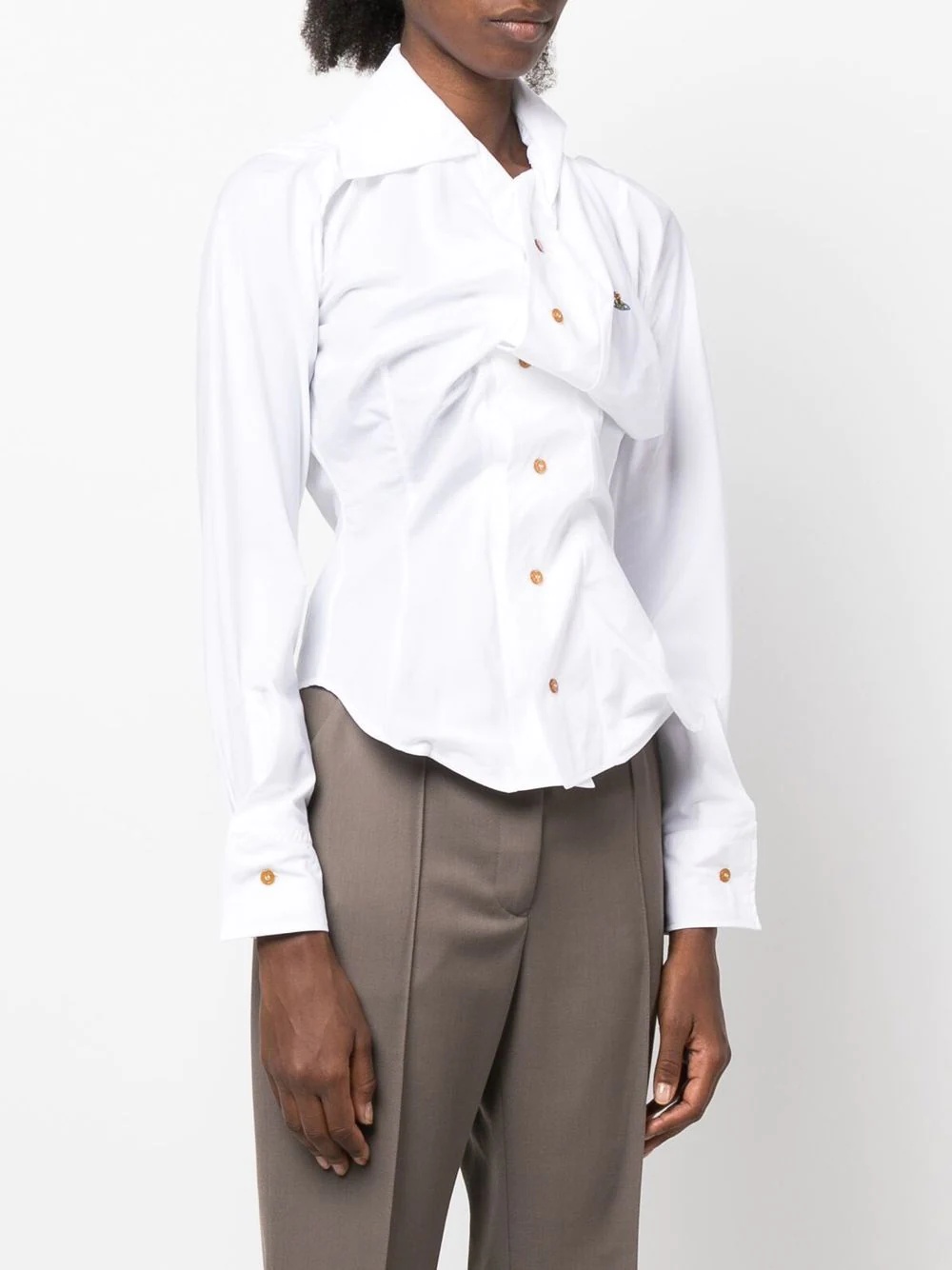 Orb-logo long-sleeve shirt - 3