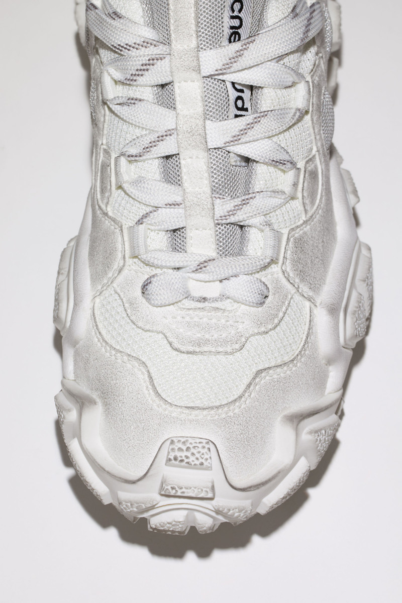 Chunky mesh sneakers - White 5