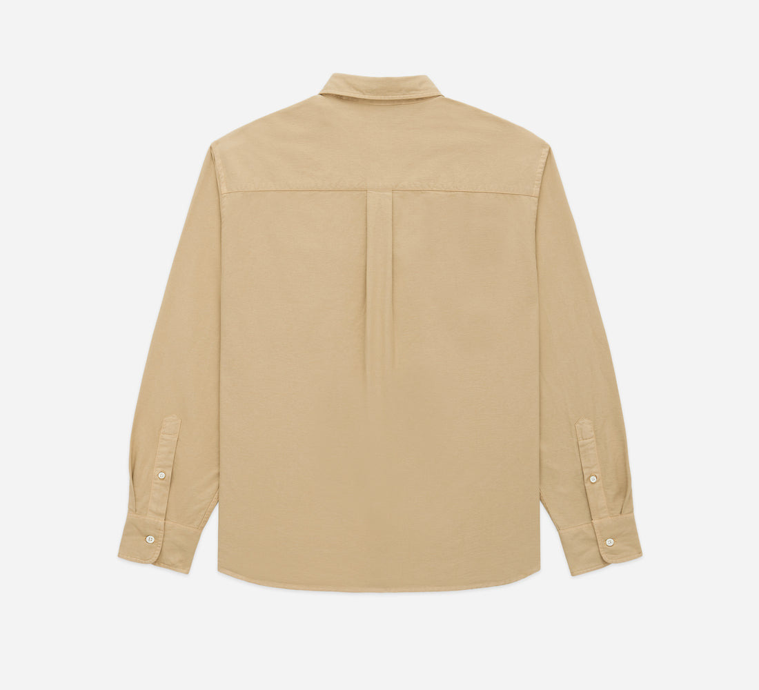 Big Oxford Shirt - Safari Tan - 2