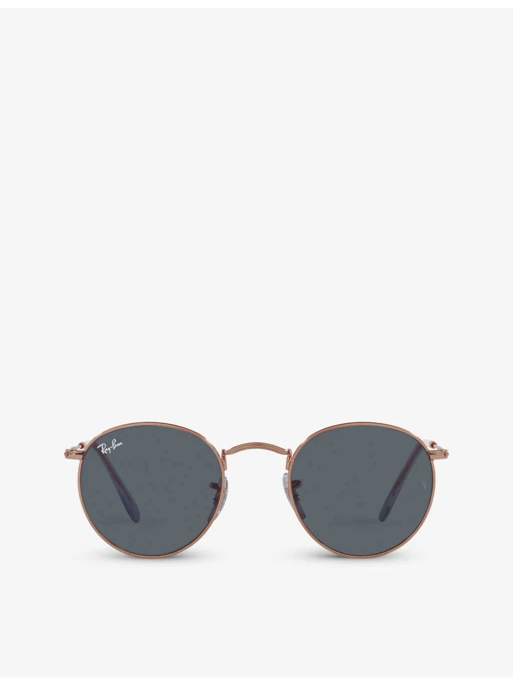 RB3447 round-frame metal sunglasses - 1