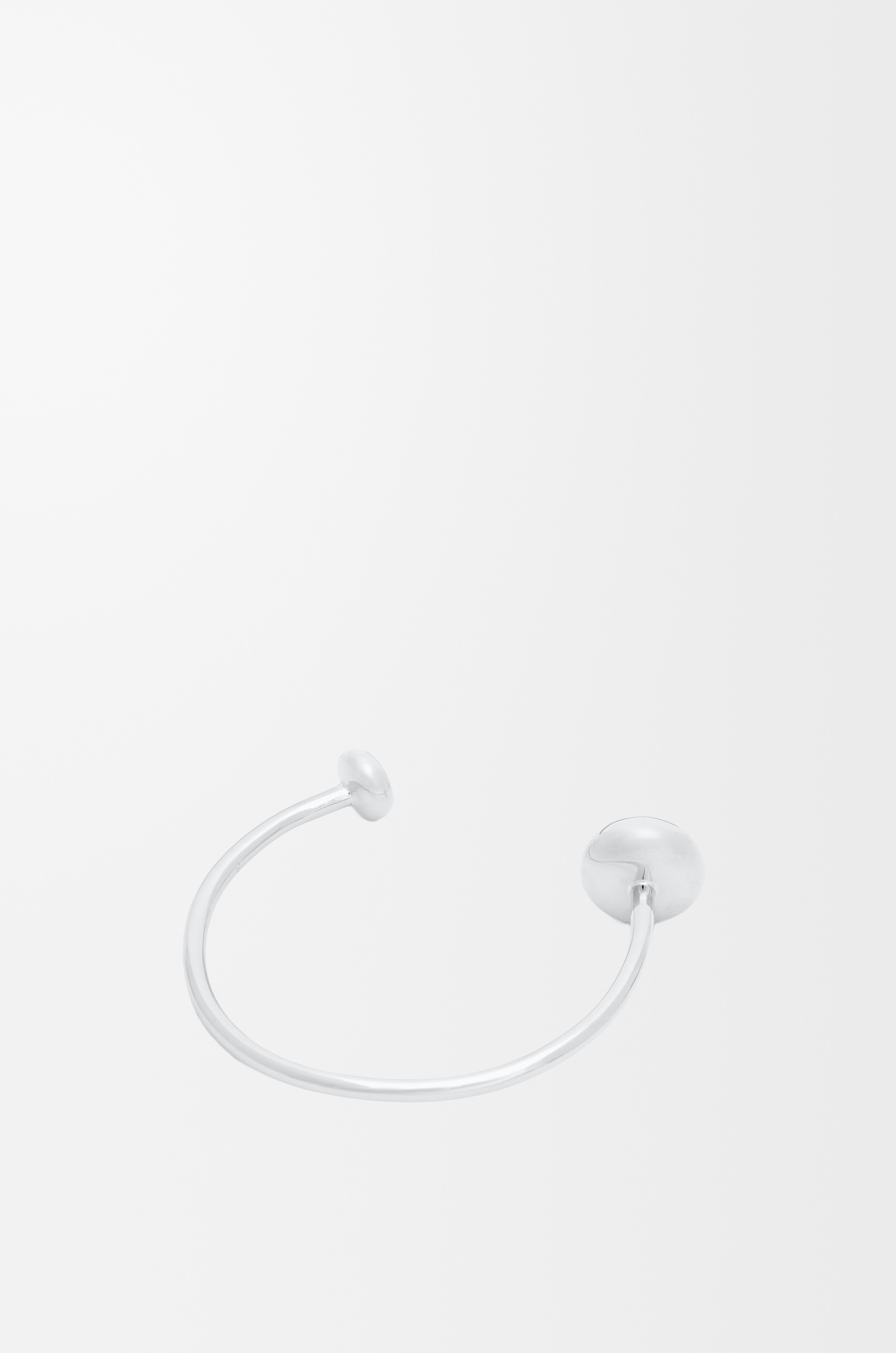 Anagram Pebble cuff in sterling silver - 4