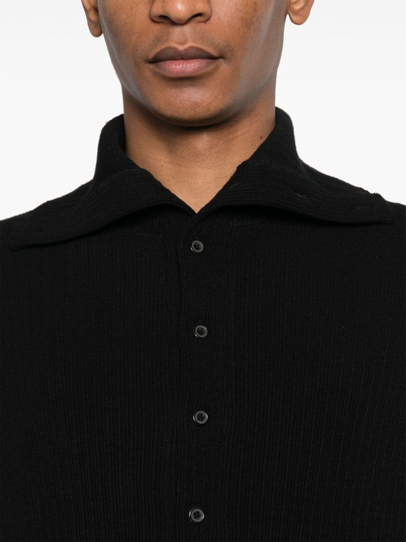 ribbed-knit cotton jumper 5
