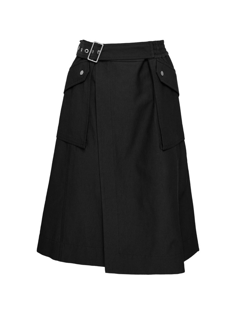 belted midi skirt 1