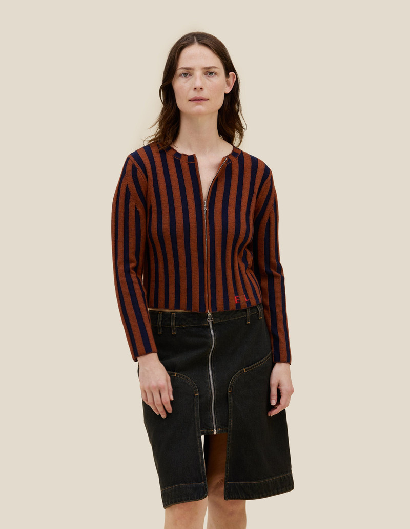 KEYBOARD ZIP CARDIGAN 3