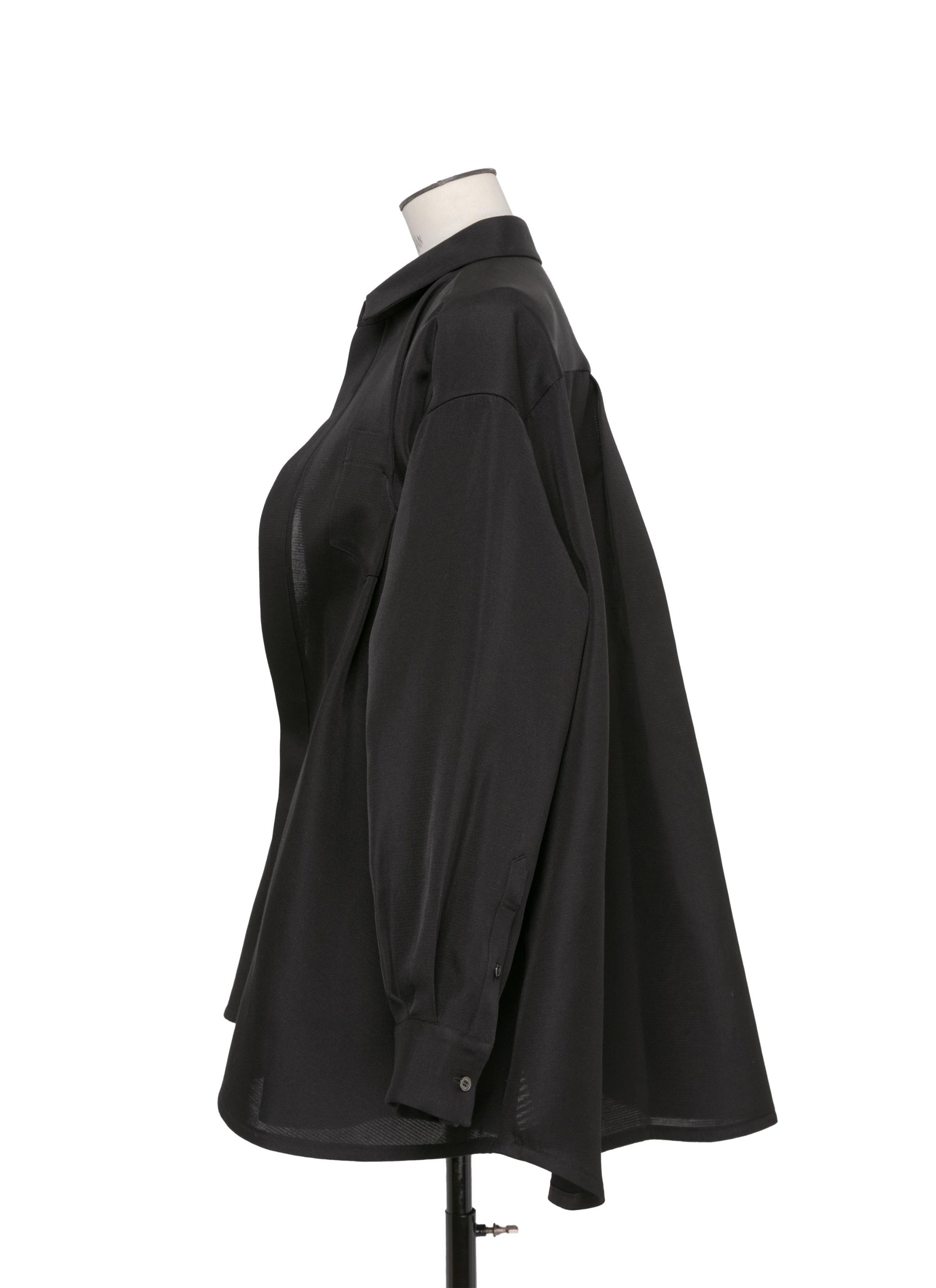 Double-Faced Silk Cotton Shirt Dress - 3