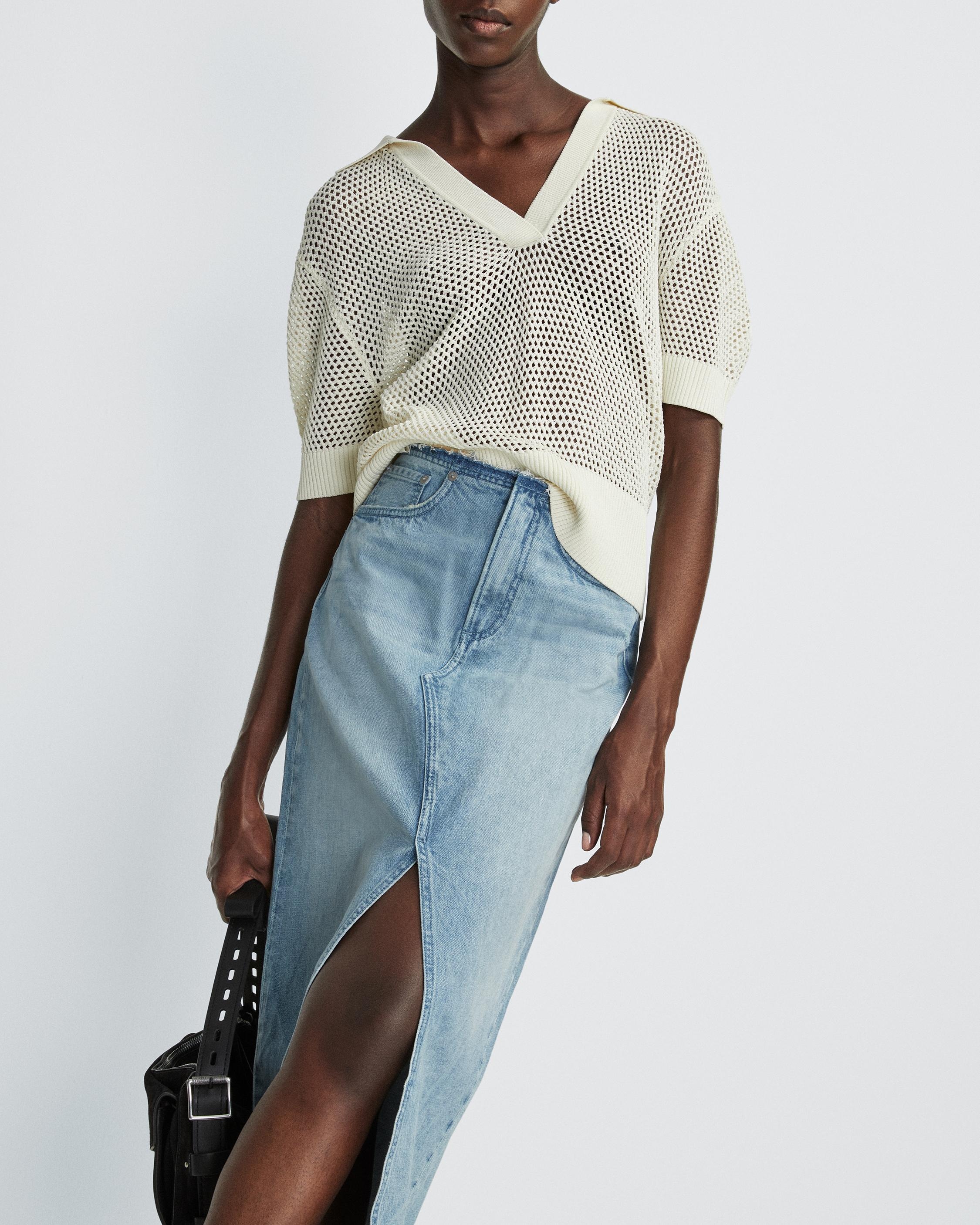 Clara Denim Skirt
Midi Skirt - 2
