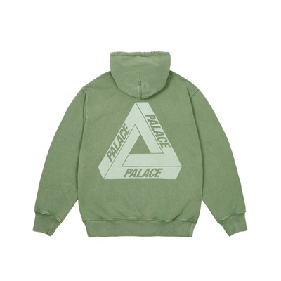 PALACE PIGMENT WASH TRI-FERG HOOD GREEN outlook