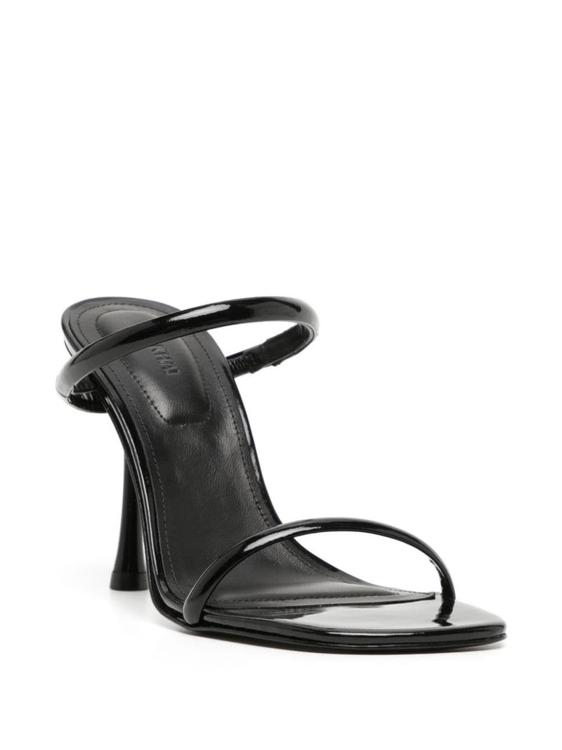SIMKHAI Siren 90mm leather sandals outlook