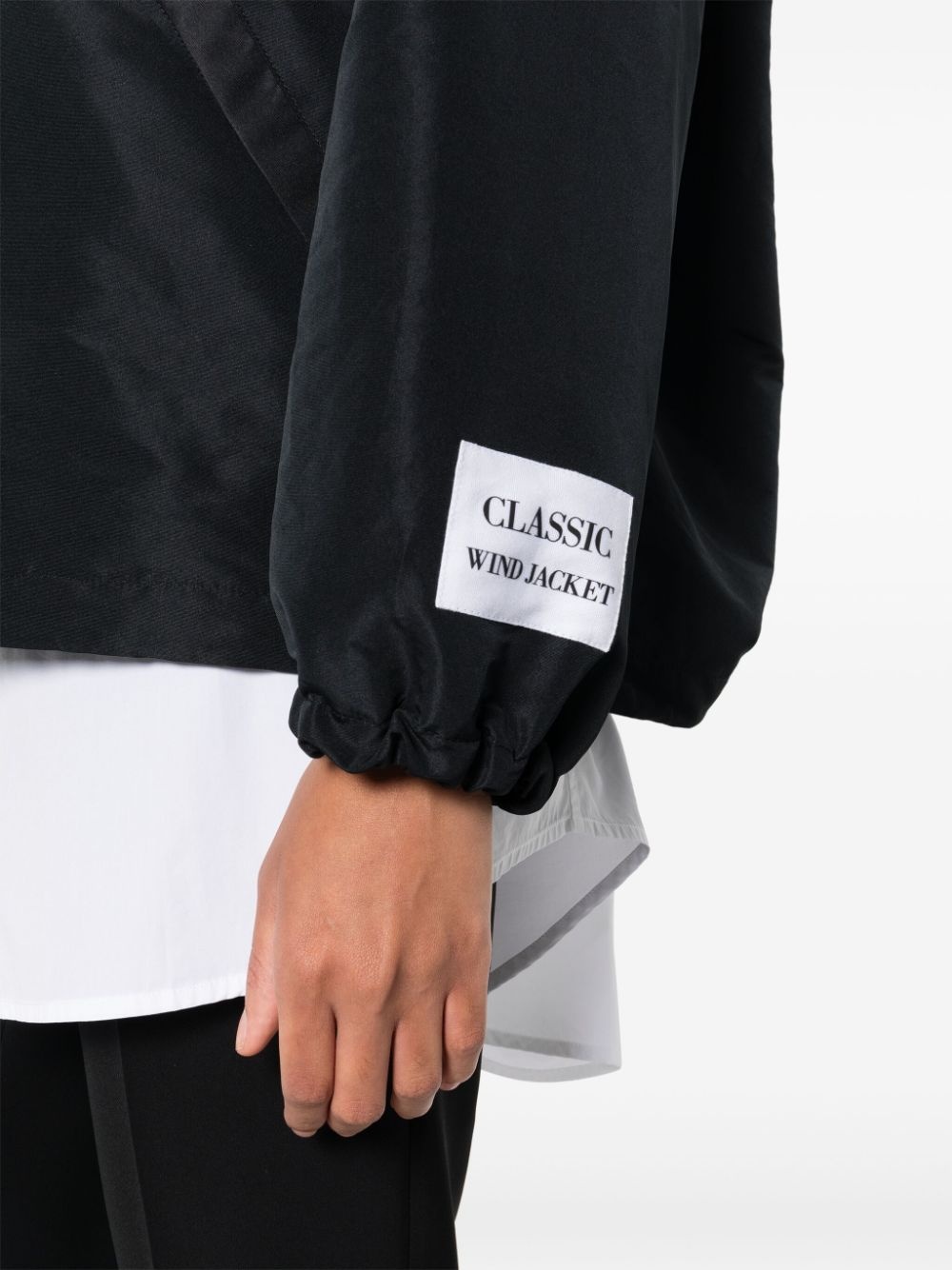 patch-detail hooded jacket - 5