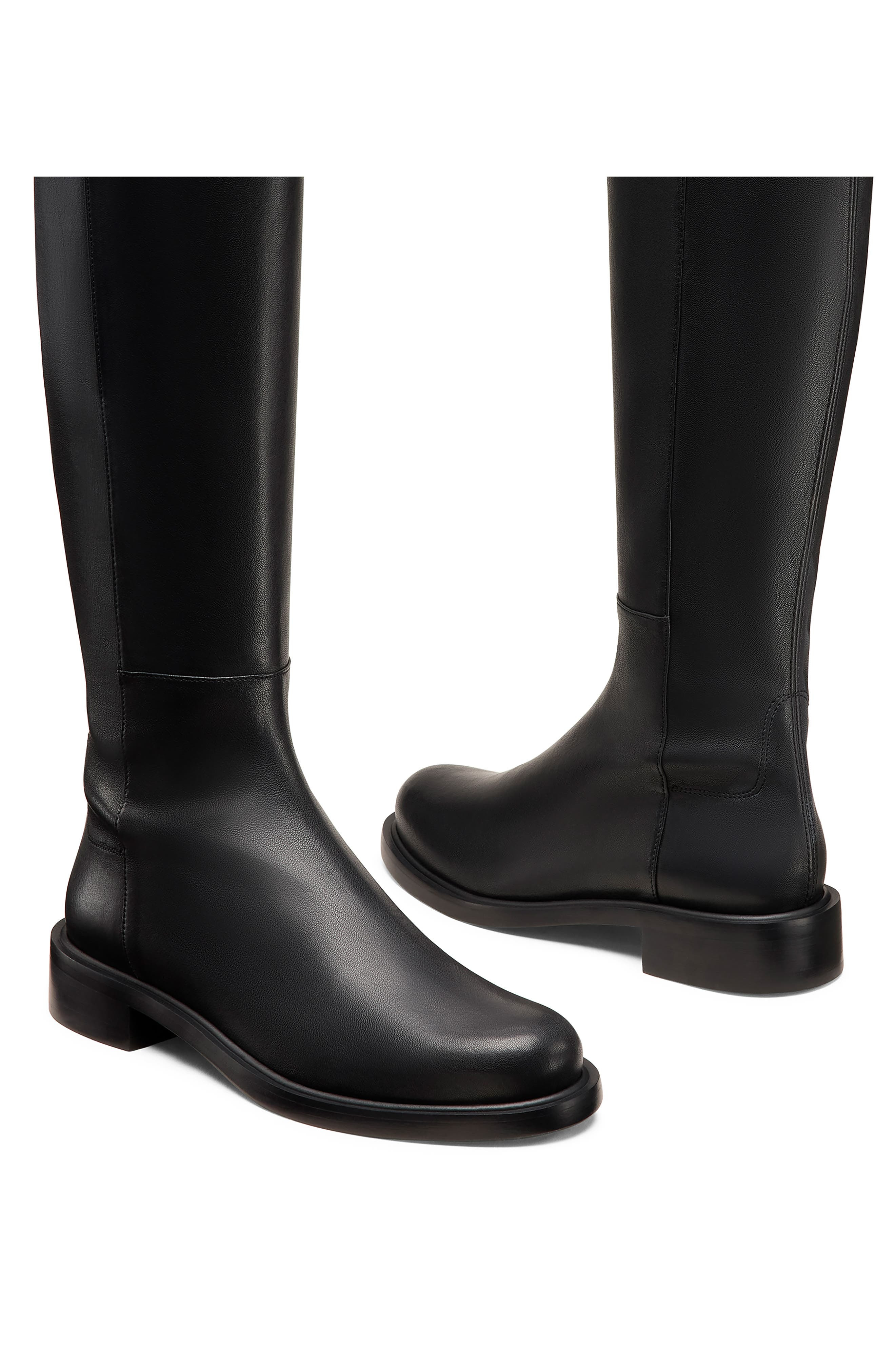 Stuart Weitzman 5050 Gisele Knee High Boot in Black at Nordstrom - 4