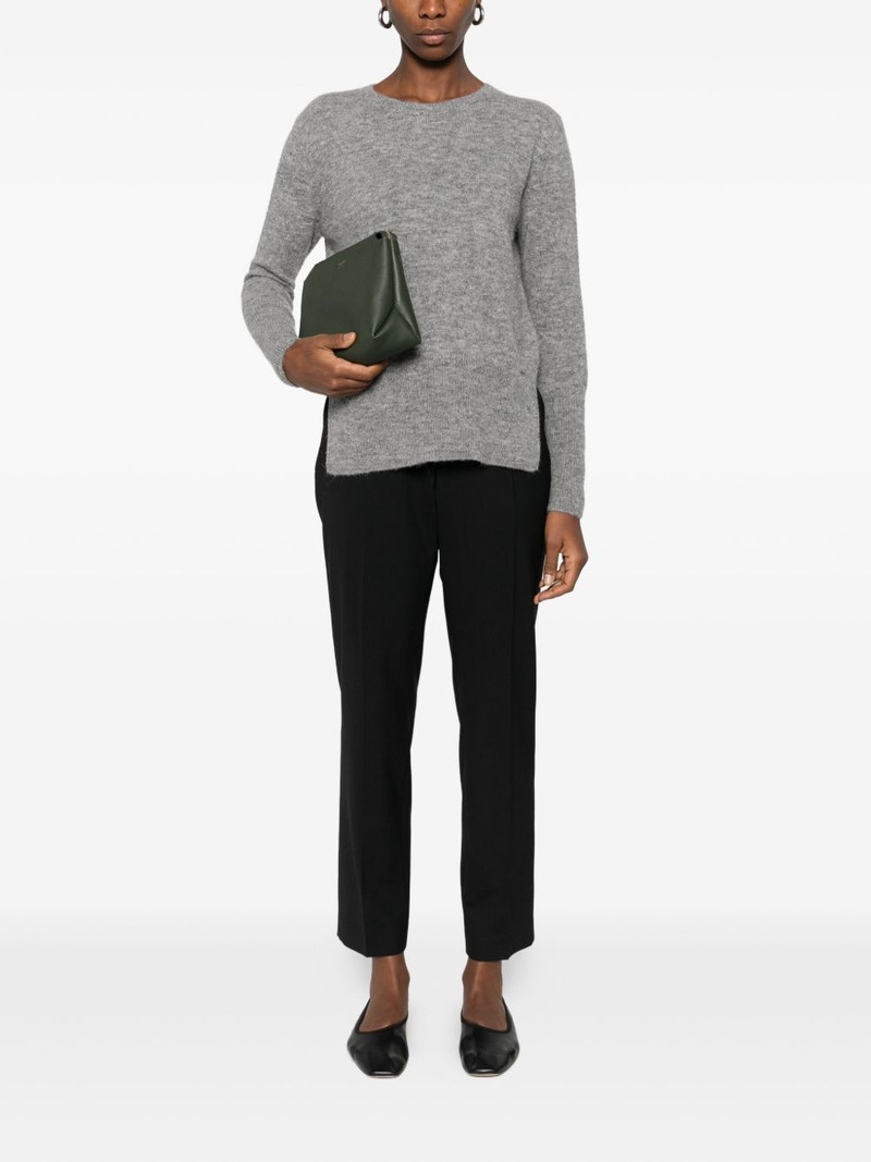 Herno round-neck long-sleeve sweater outlook