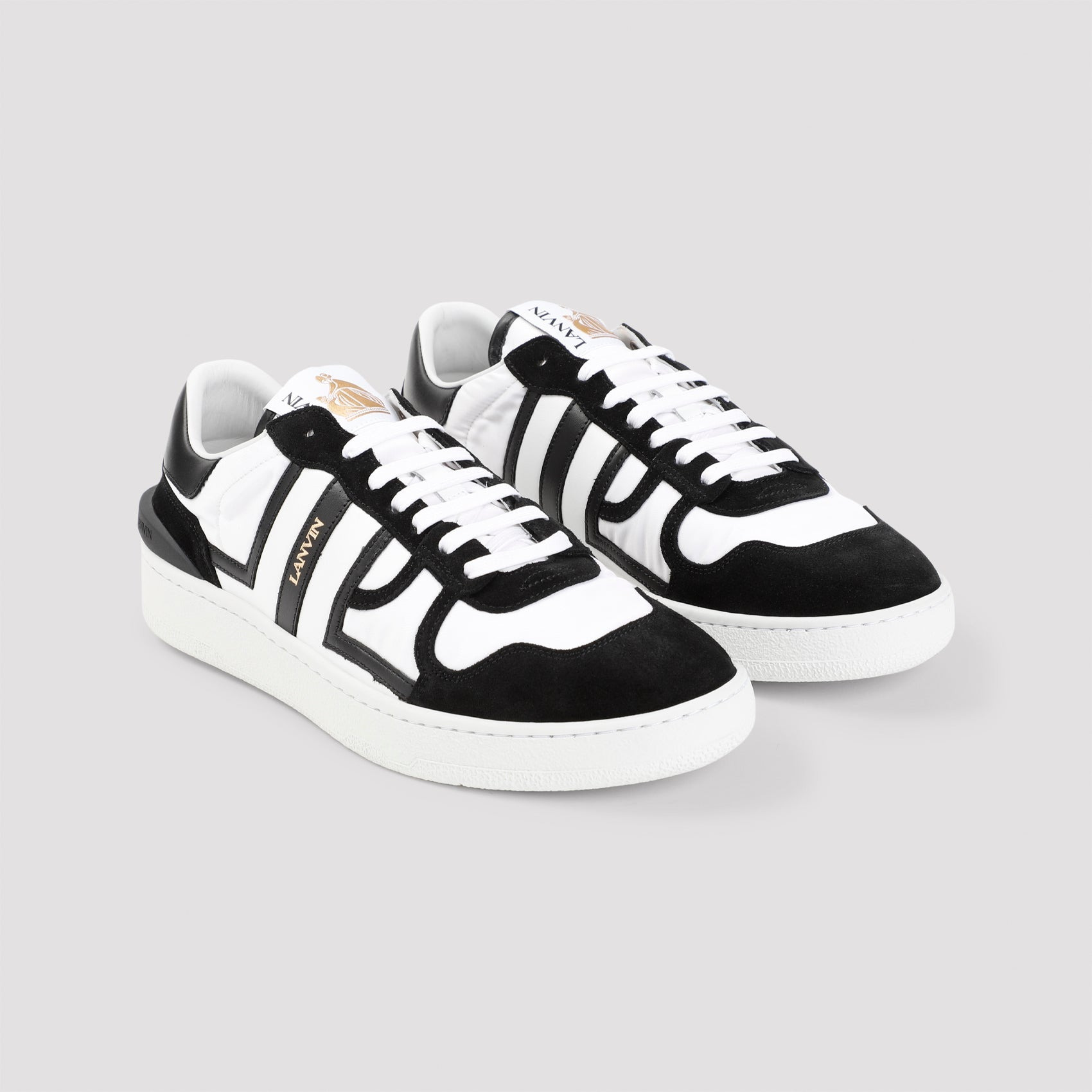 Lanvin Clay Sneakers With Nylon Men - 3