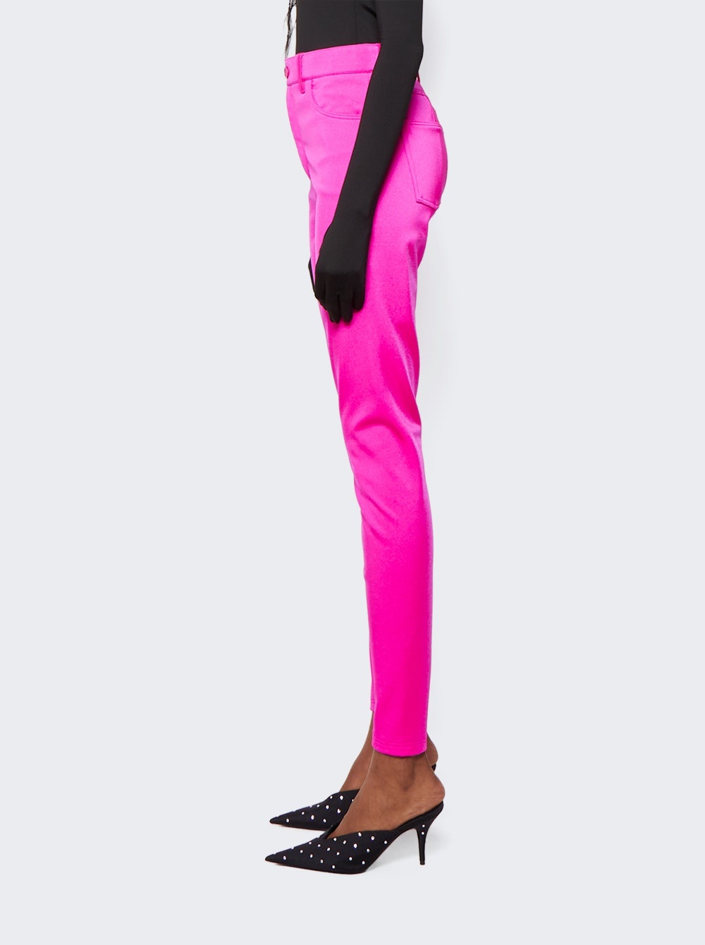 Stretch Leggings Lipstick Pink - 4
