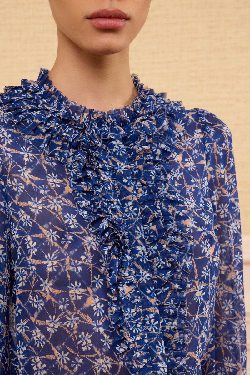 ULLA JOHNSON Clio Blouse outlook