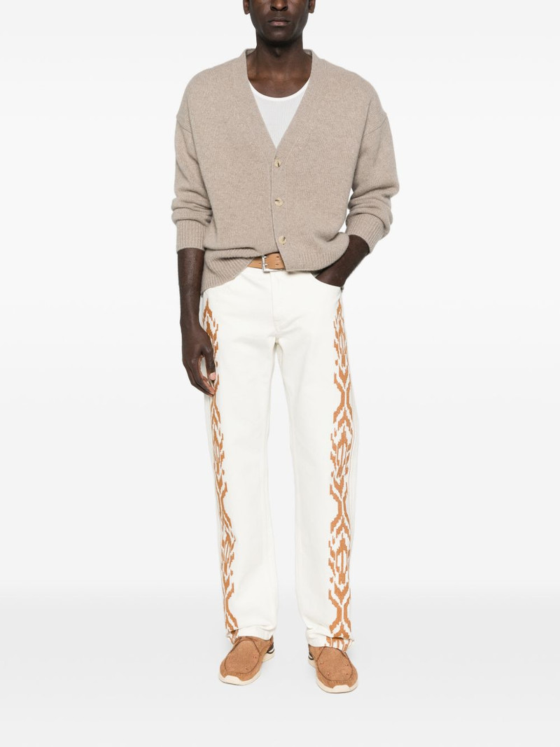 Isabel Marant Lewys embroidered jeans outlook