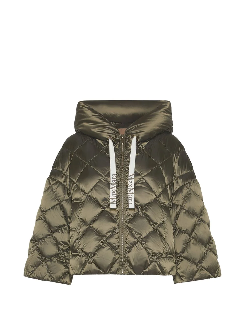 quilted hooded jacket - 1