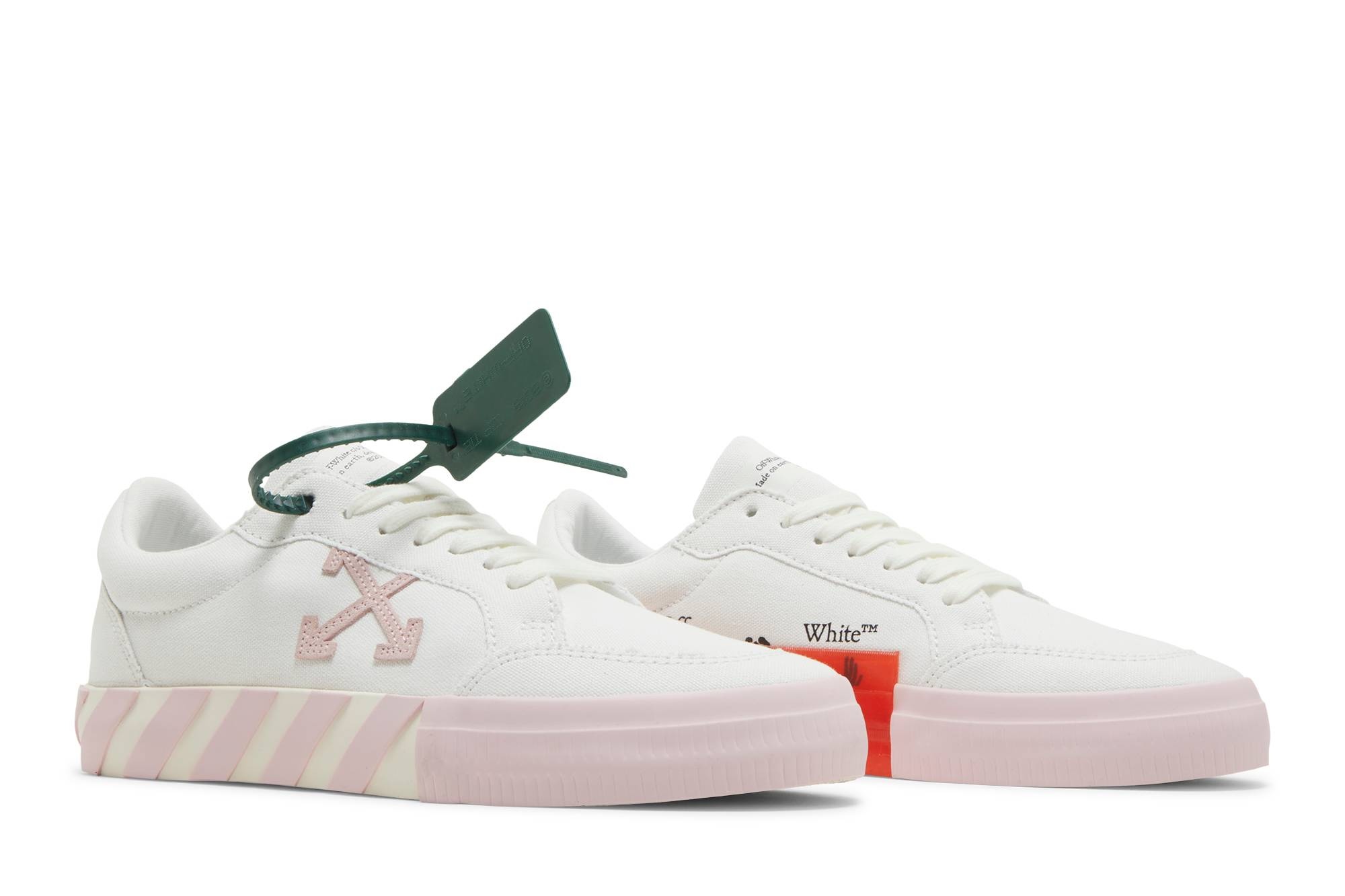 Off-White Wmns Vulc Sneaker 'White Light Pink' - 8