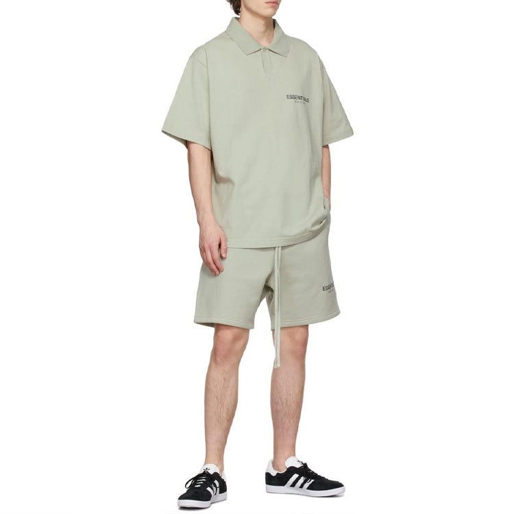 Fear of God Essentials FW21 SSENSE Polo Shirt 'Concrete' FOG-FW21-113 - 5