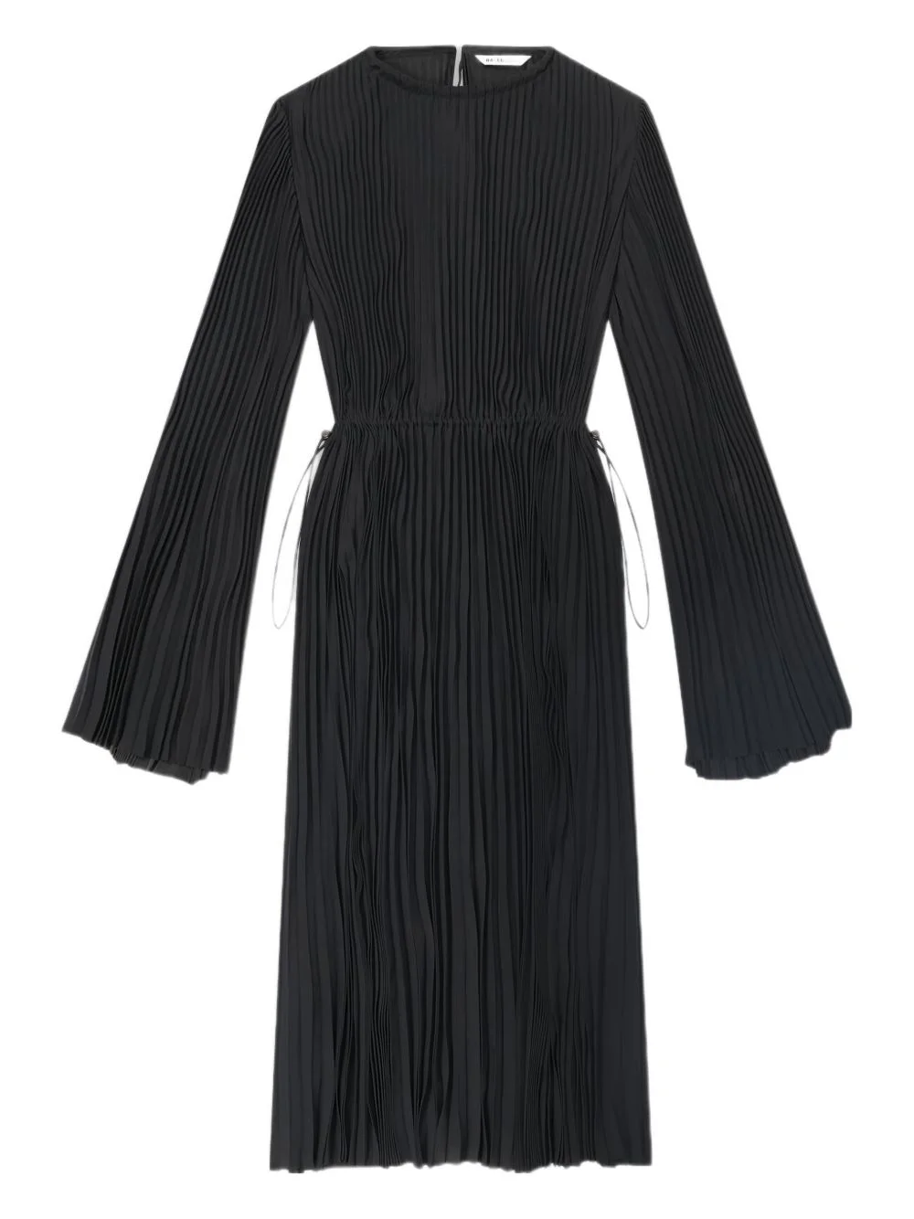 fully-pleated midi dress - 1