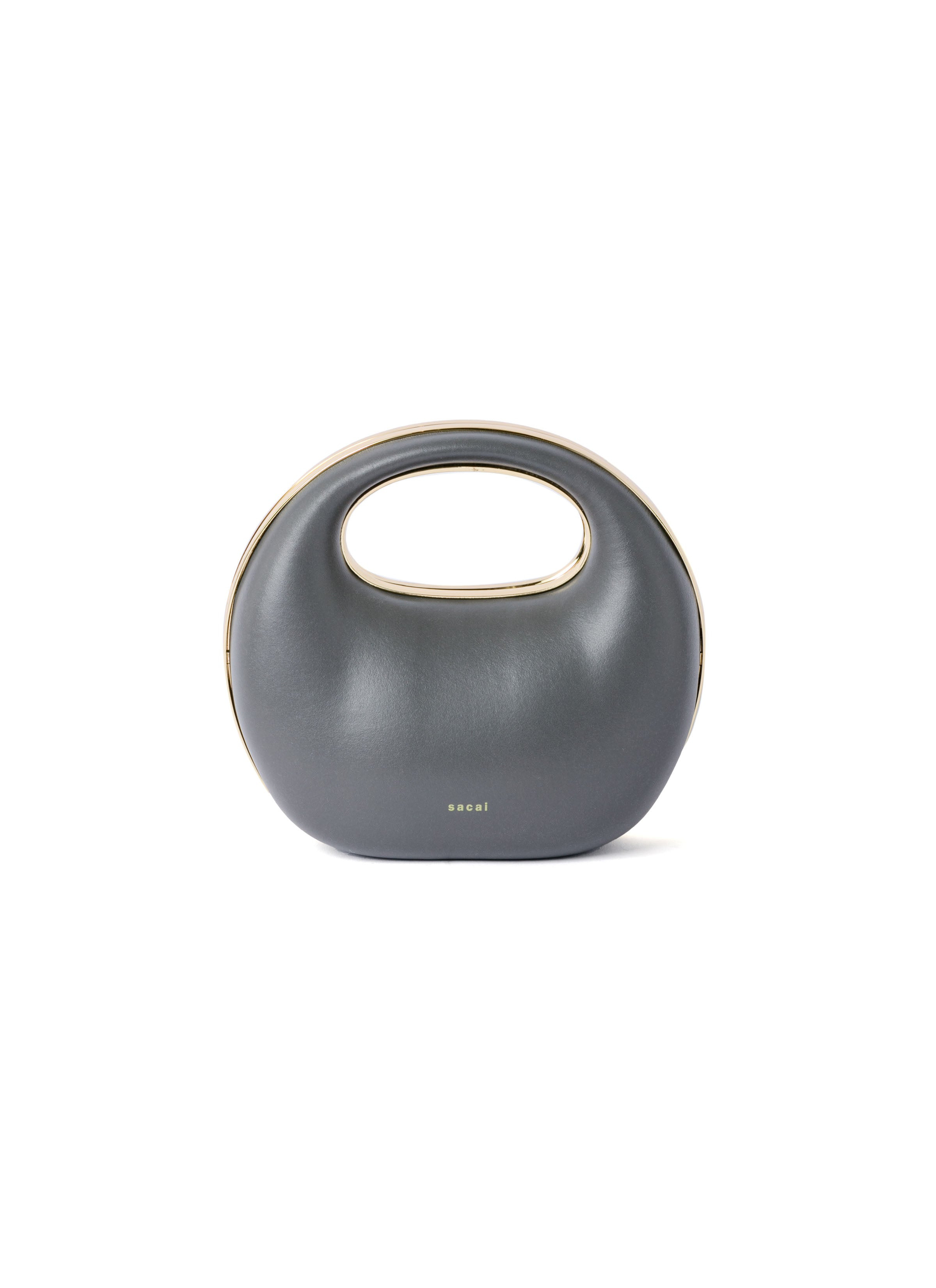 Leather Round Bag - 1