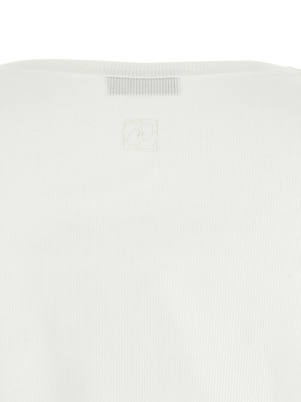 ribbed crochet-trimmed top - 4