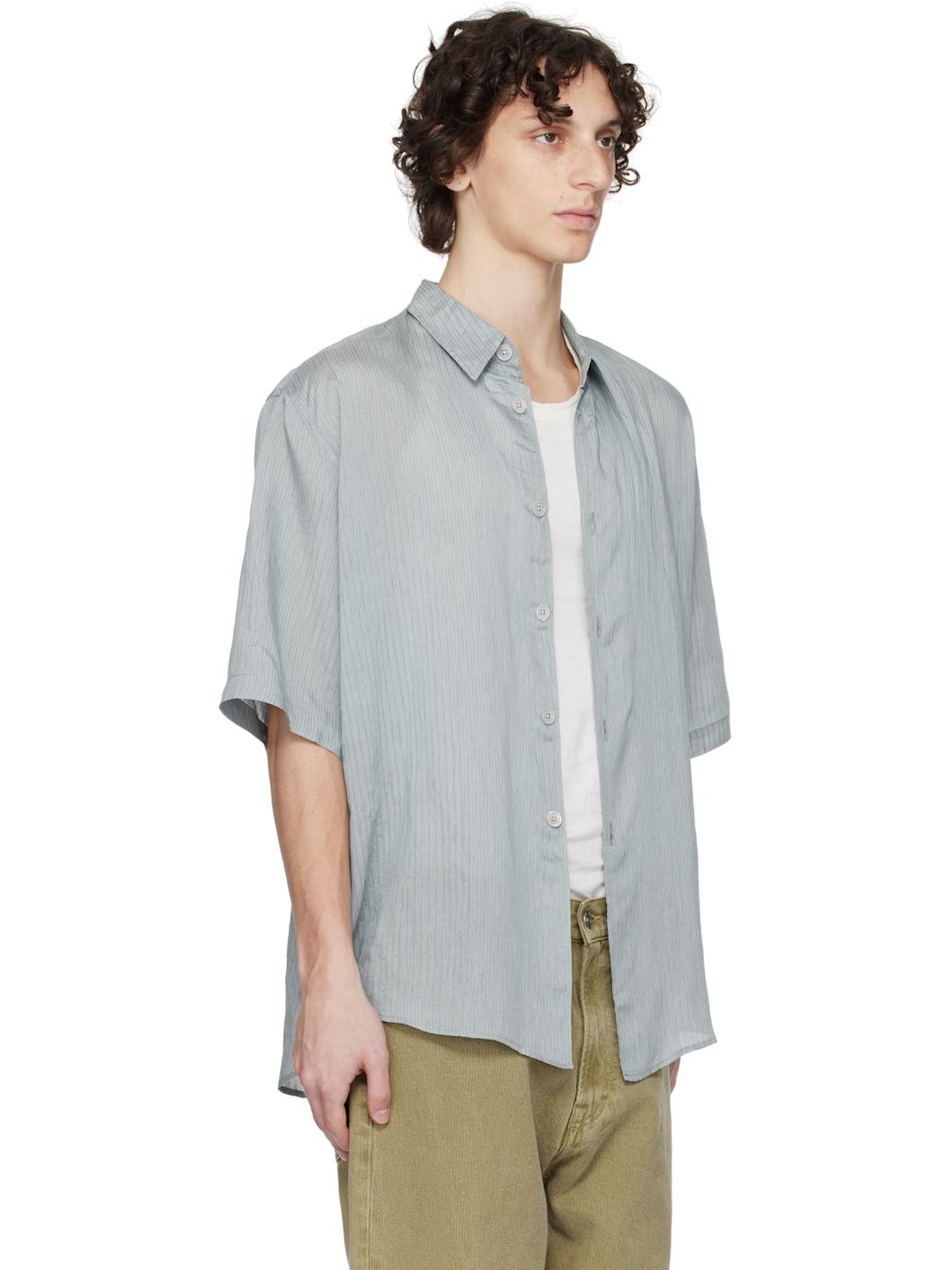 Gray Beyond Shortsleeve Shirt - 2