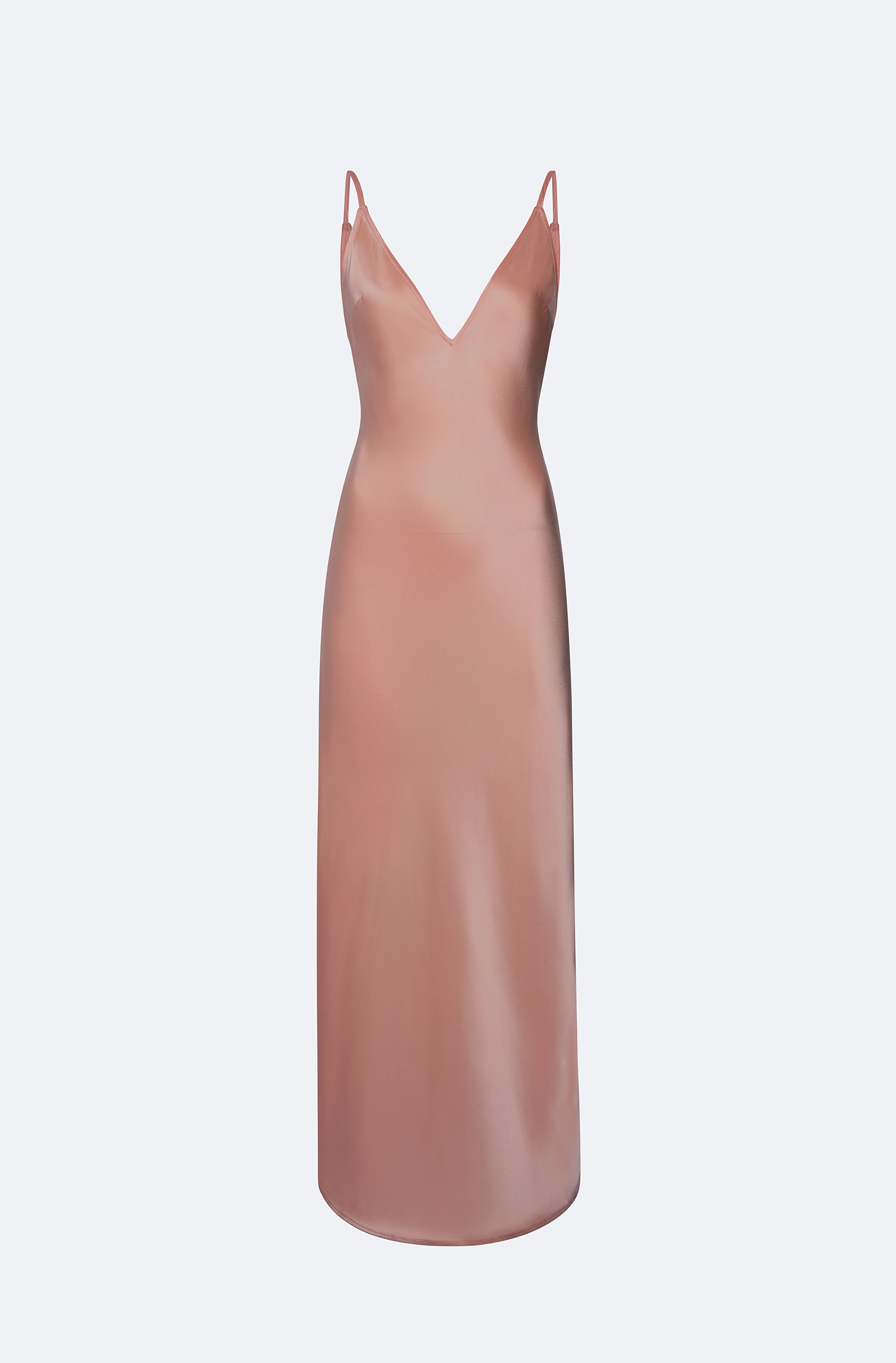 Satin Slip Dress - 1