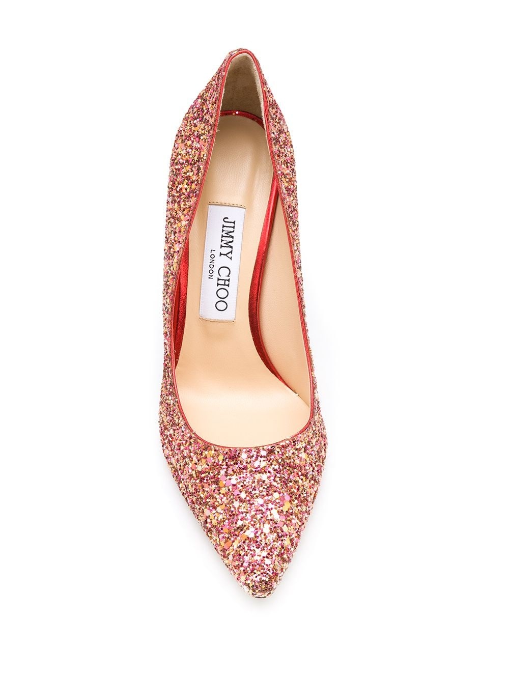 Romy 60mm glittered pumps - 4