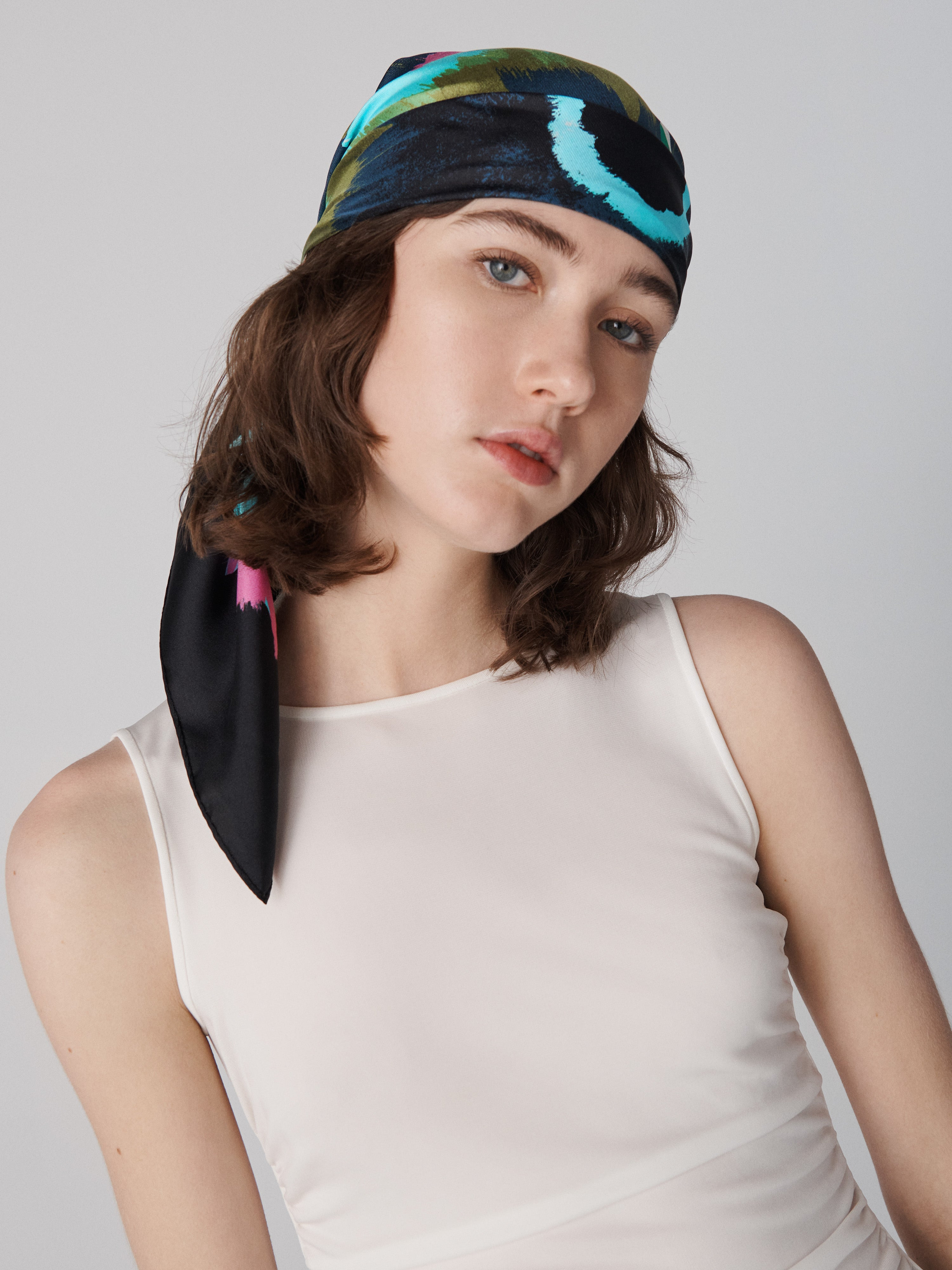 Flag Silk Scarf - 3