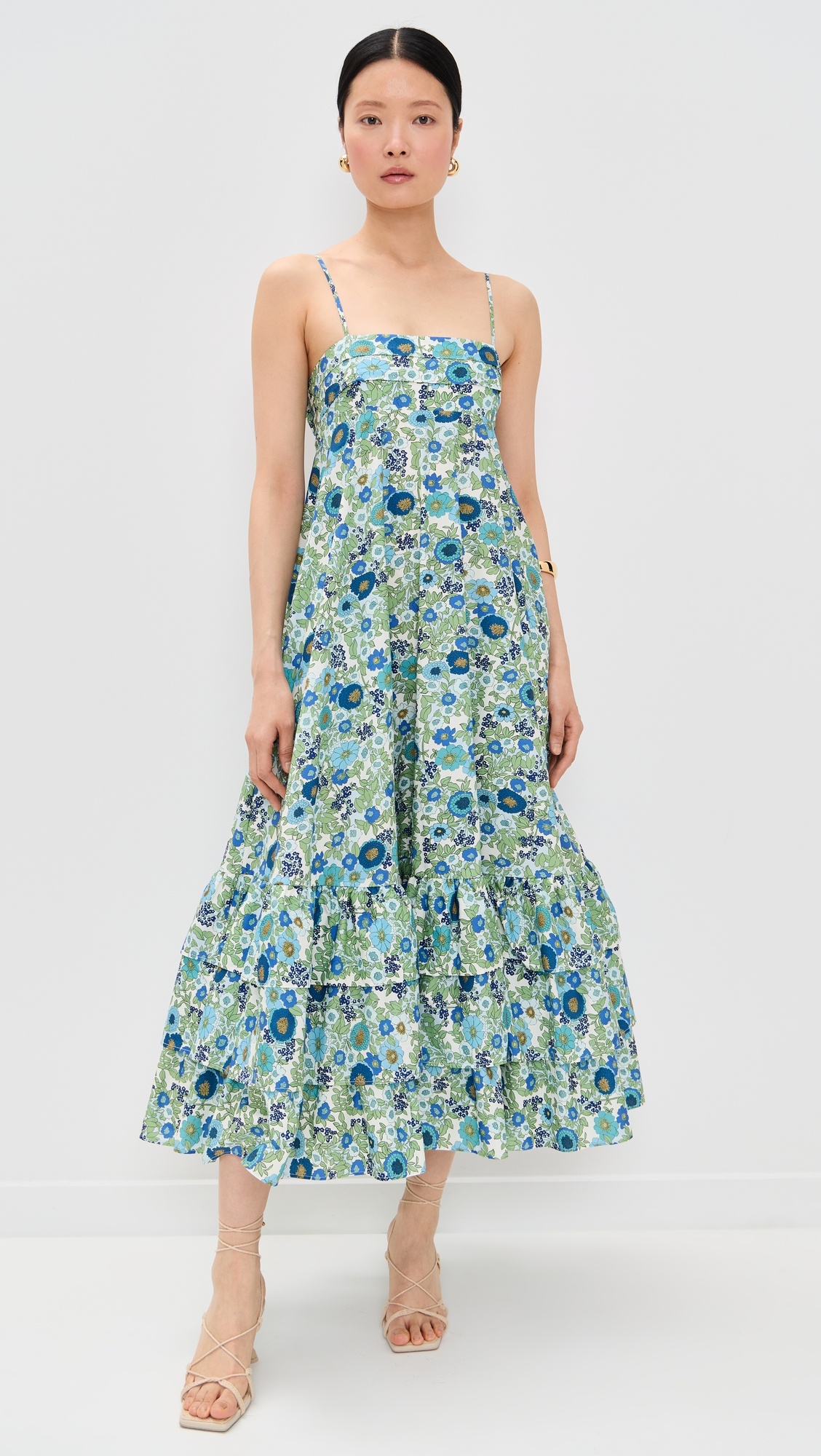 Pam Tiered Midi Dress - 7