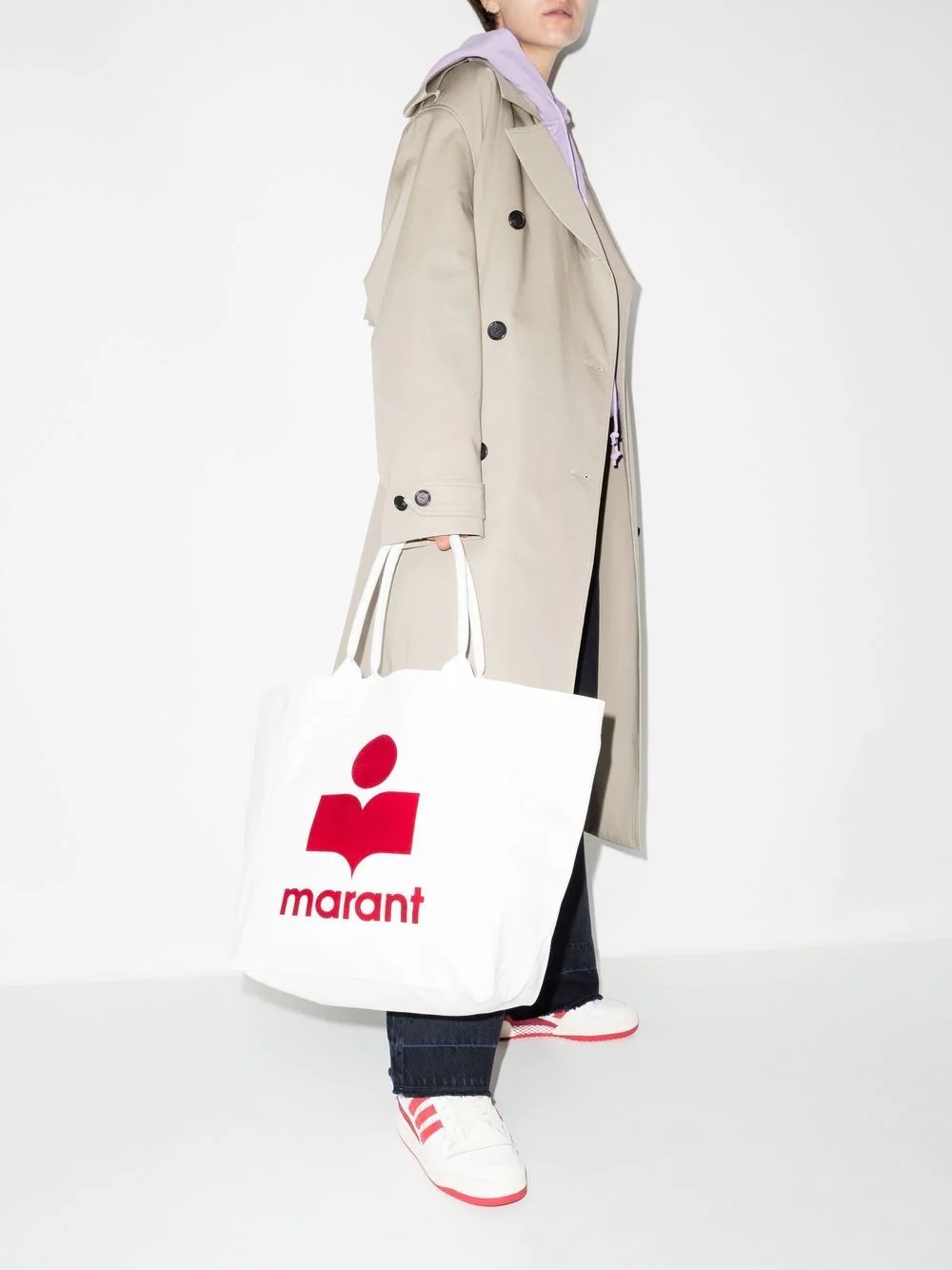 logo-print tote bag - 2