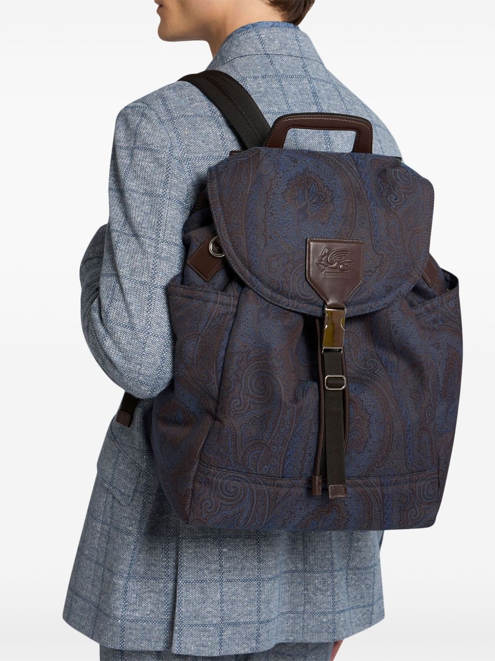 Pegaso-motif backpack - 2