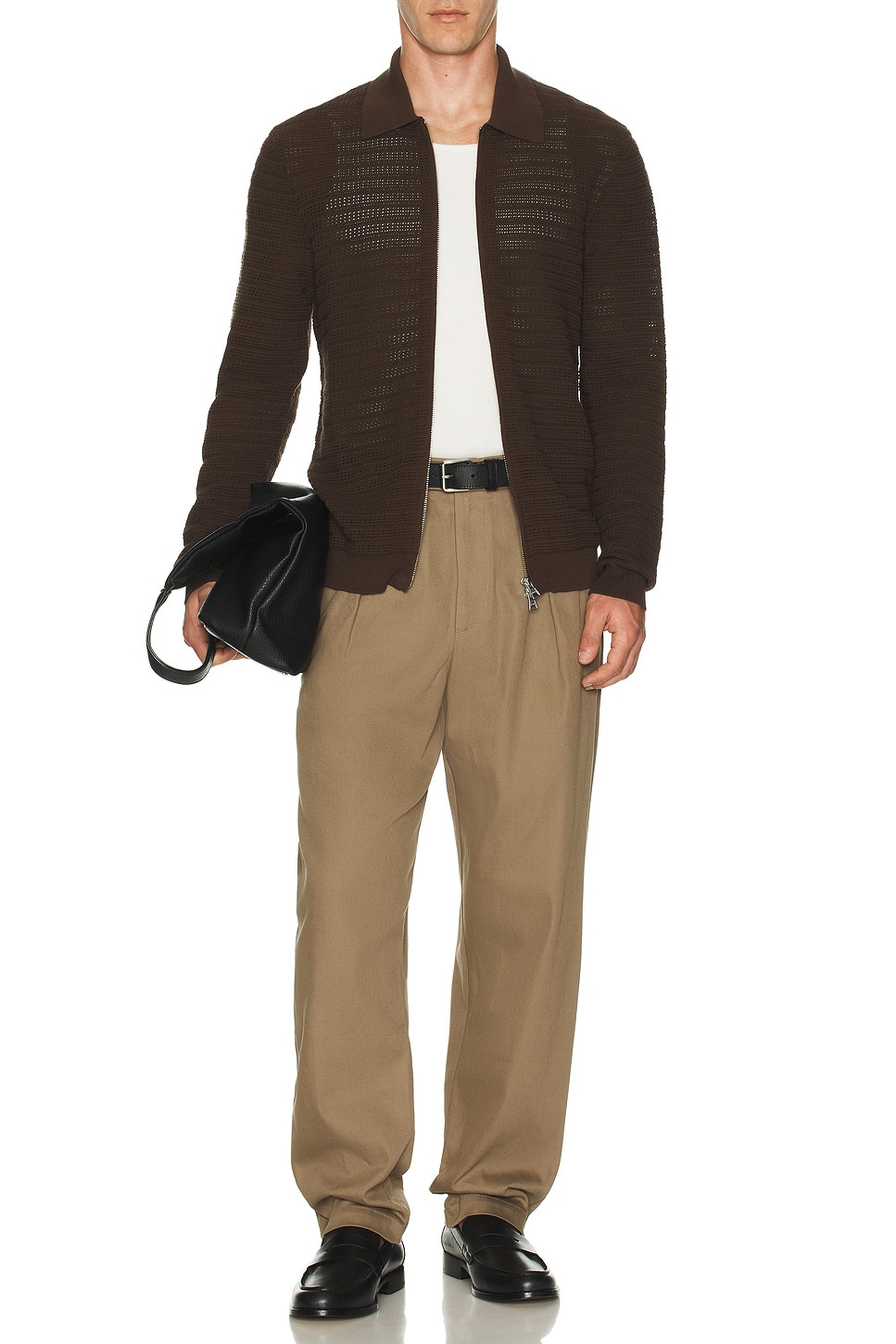 Gustav Long Sleeve Zip Sweater - 4