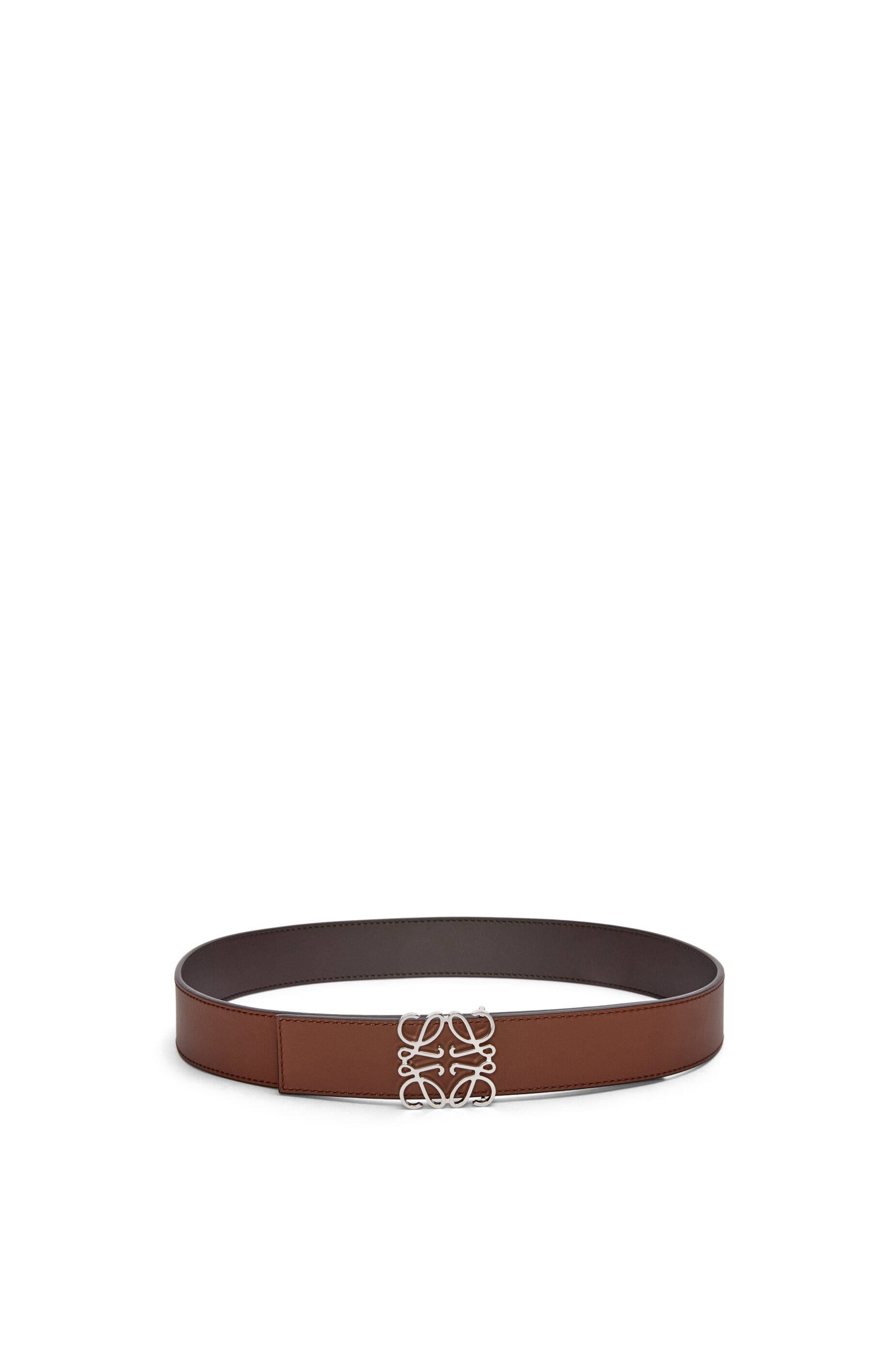 Reversible Anagram belt in smooth calfskin - 2